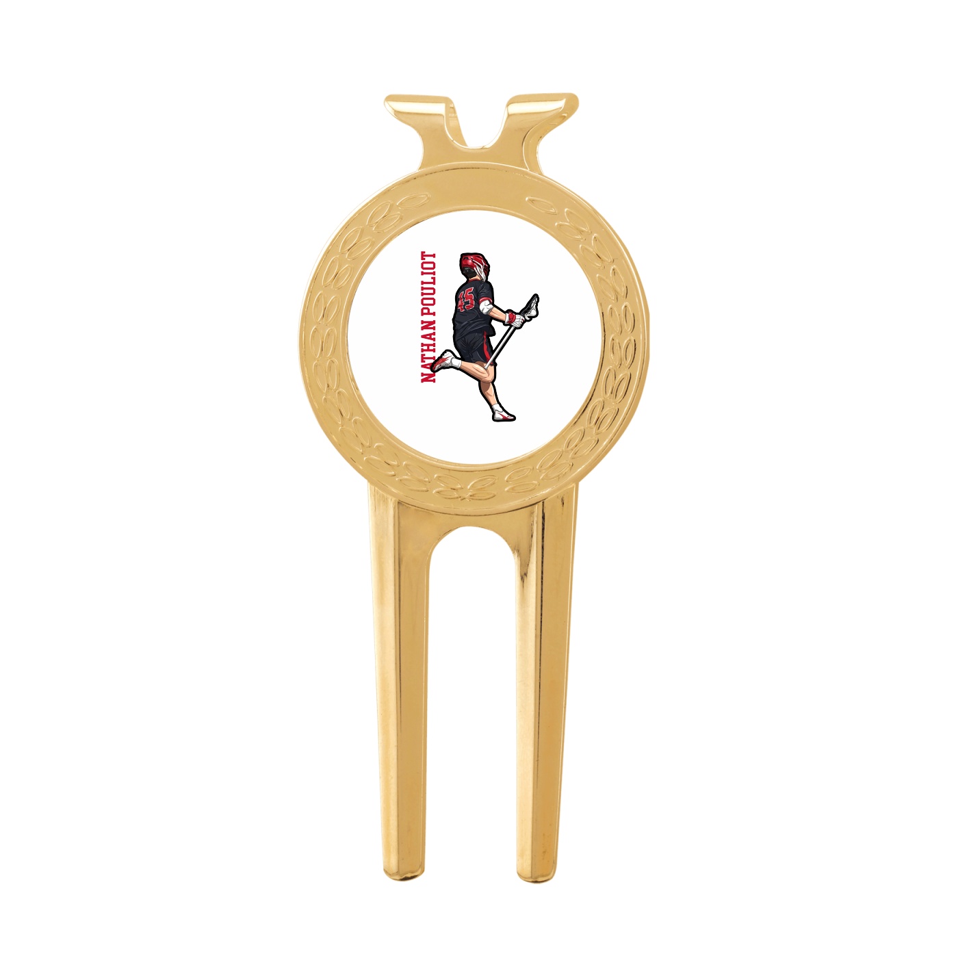 Divot Tool with Ball Marker — Name Vertical in Classic