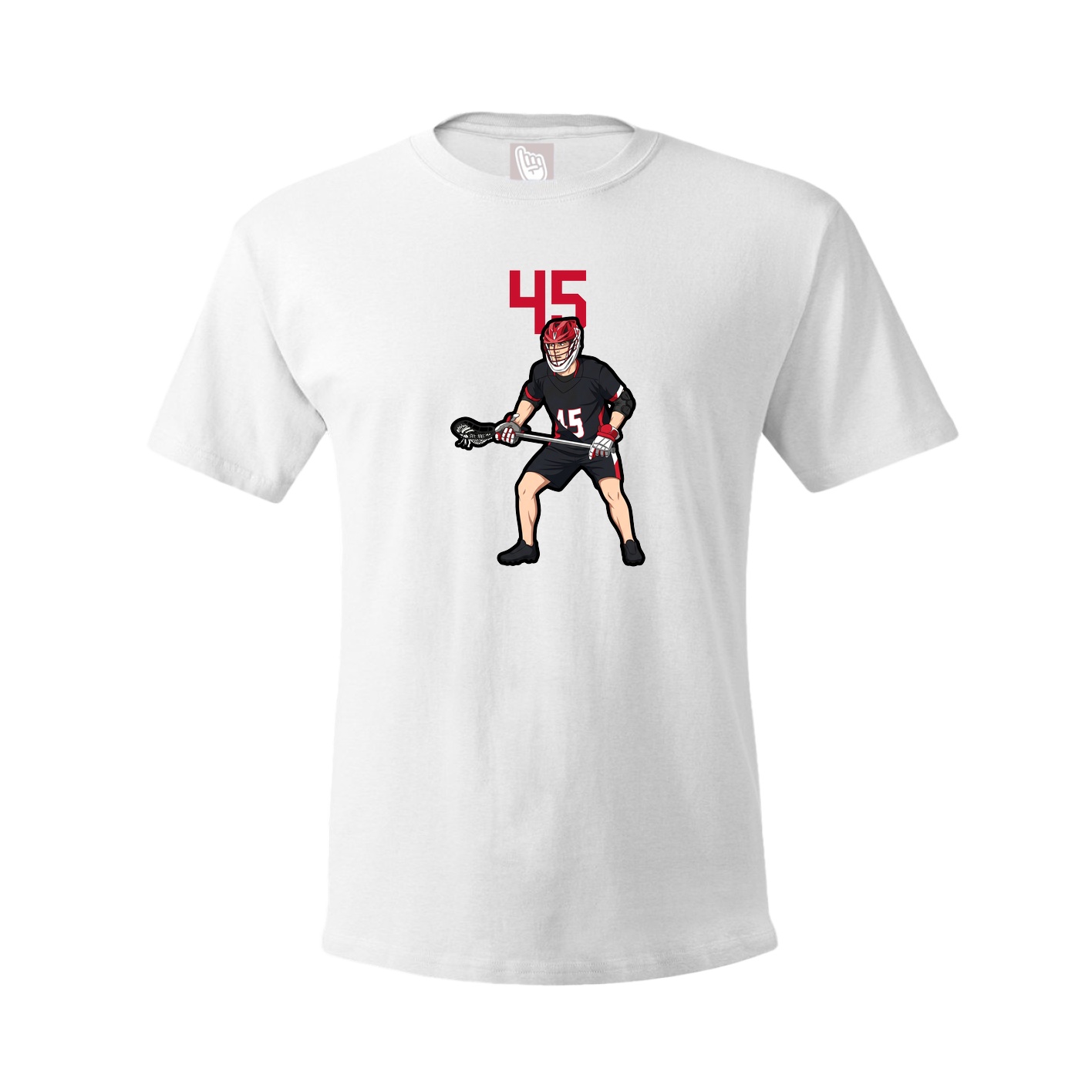 Tee — Number Top in White