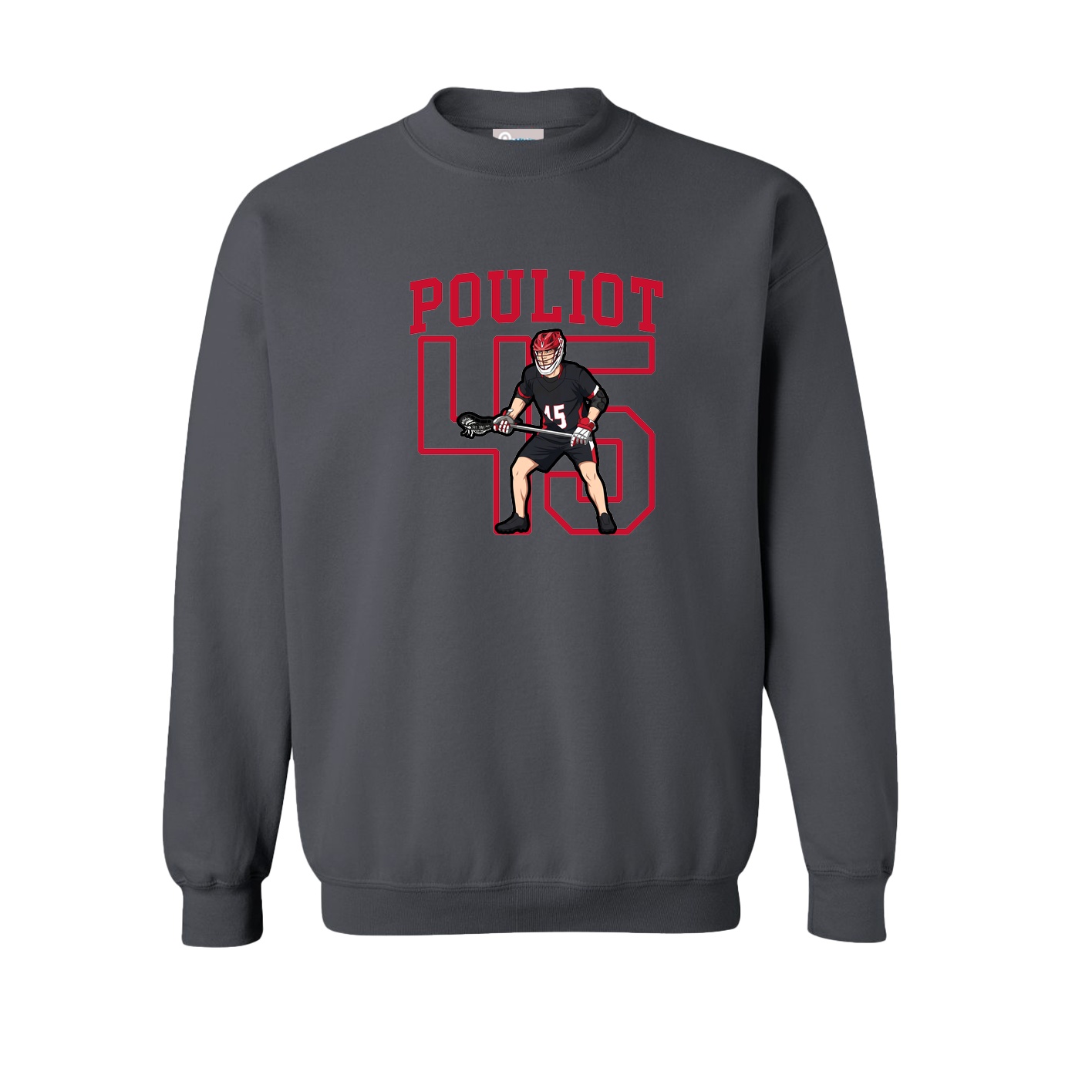 Fleece Crew — Shirsey in Grey