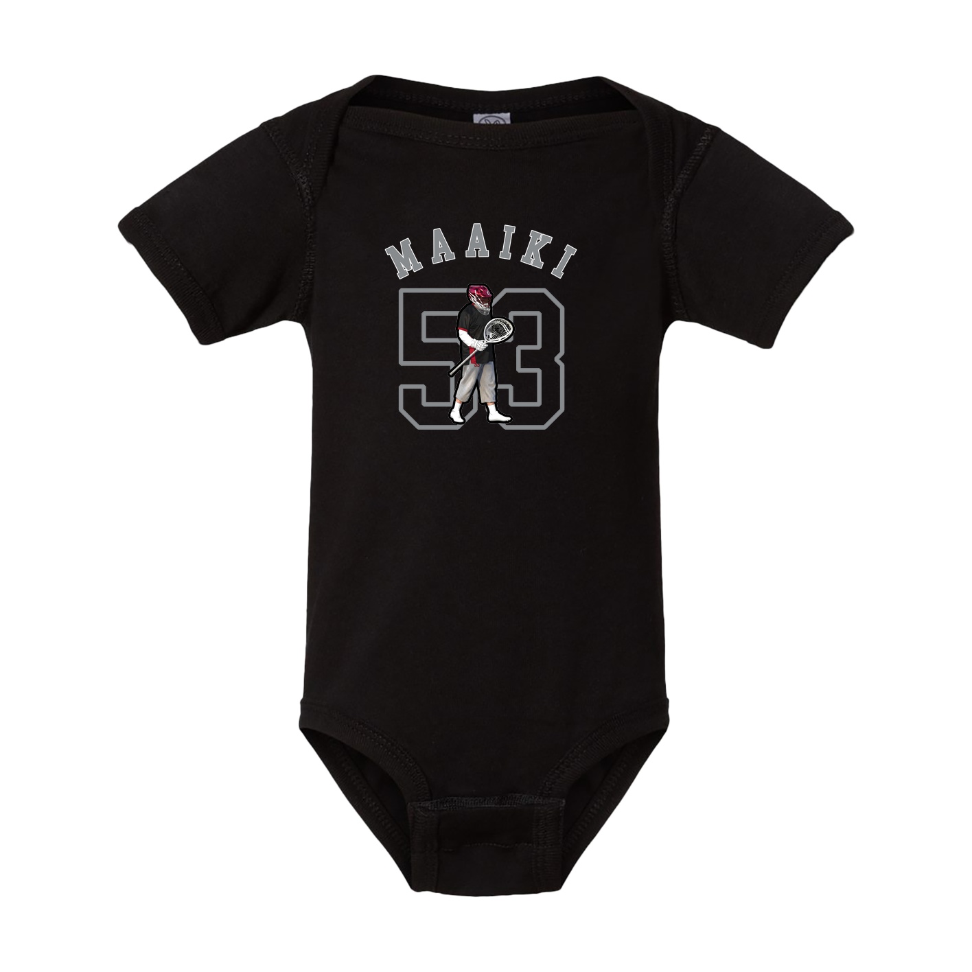 Baby Onesie — Shirsey Arch in Black
