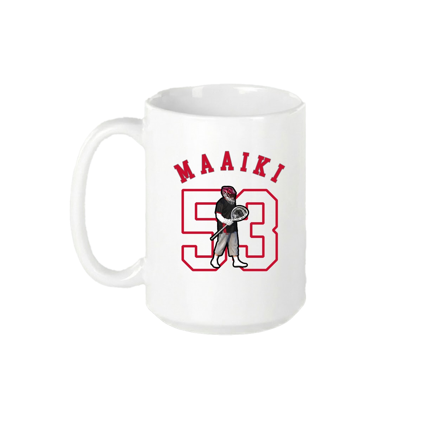 15oz Coffee Mug — Shirsey Arch in White