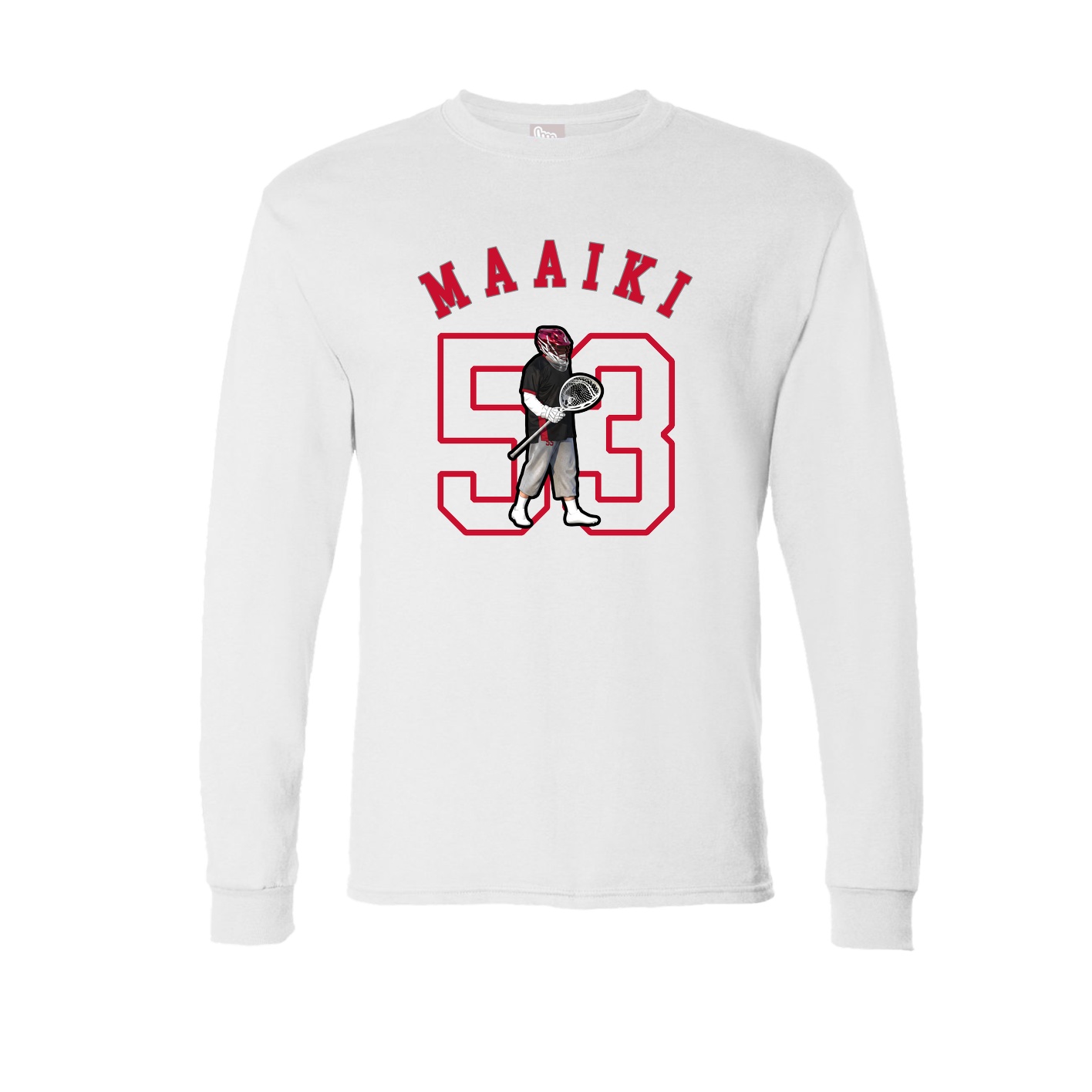 Long Sleeve Tee — Shirsey Arch in White