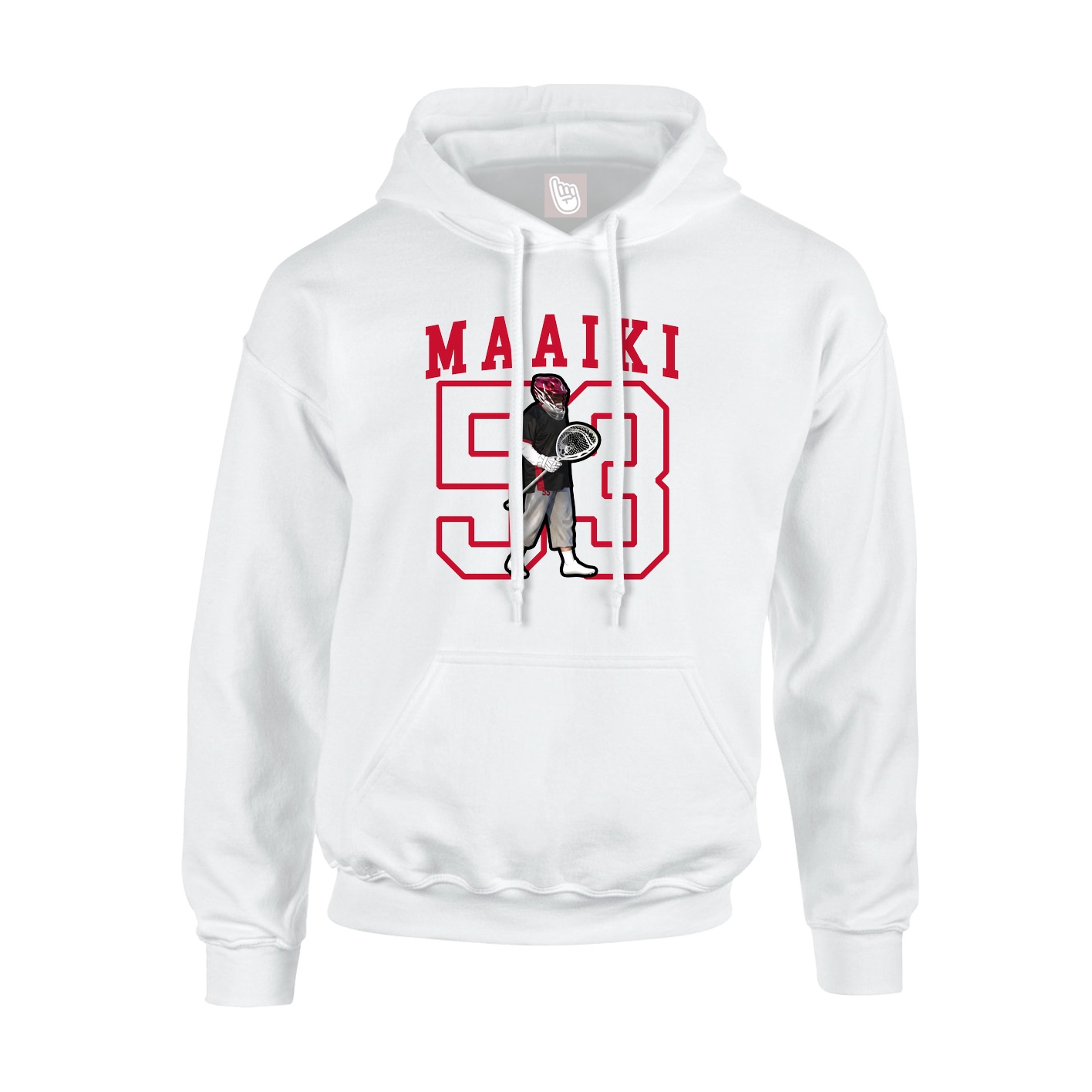 Hoodie — Shirsey in White