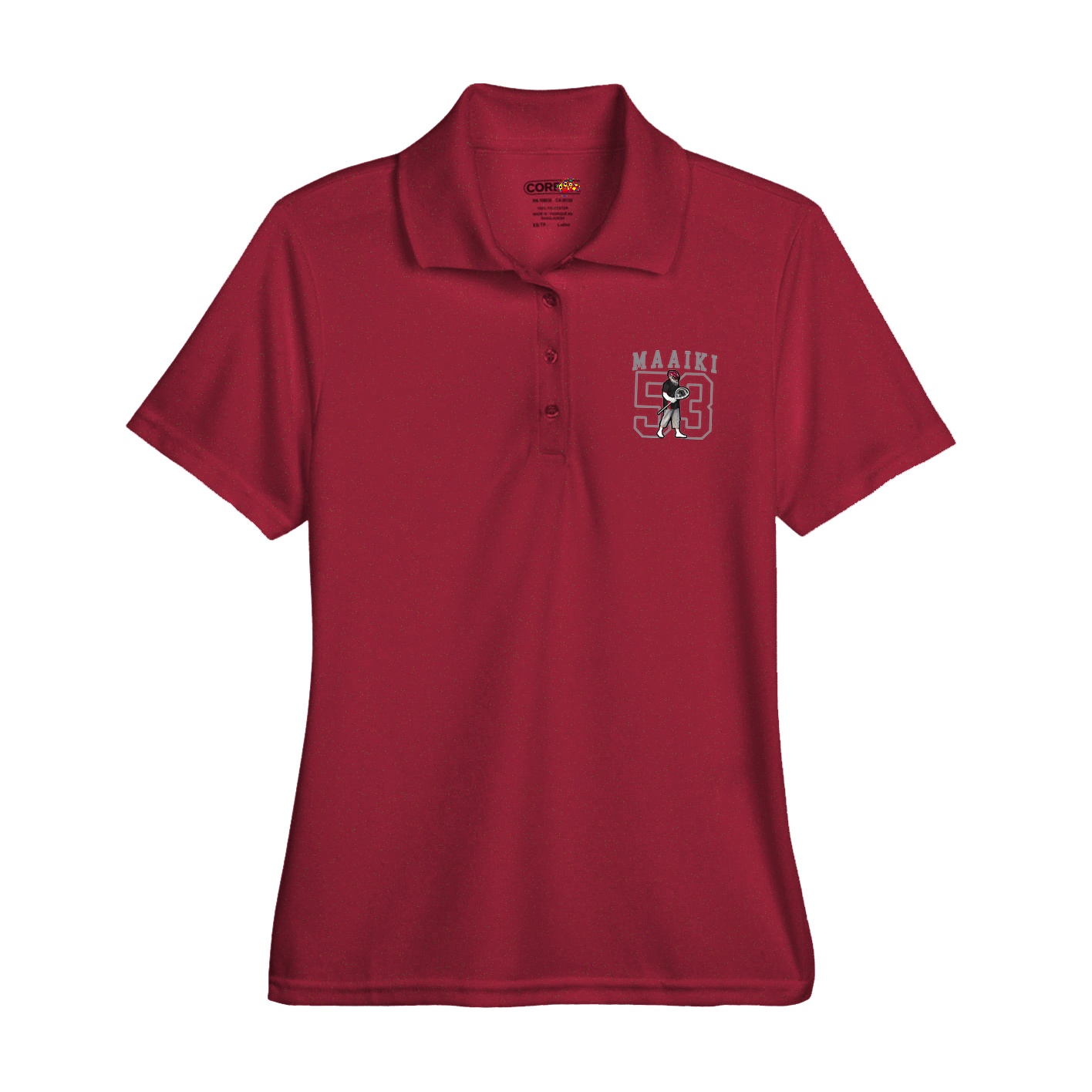 Womens Performance Polo — Shirsey in Red