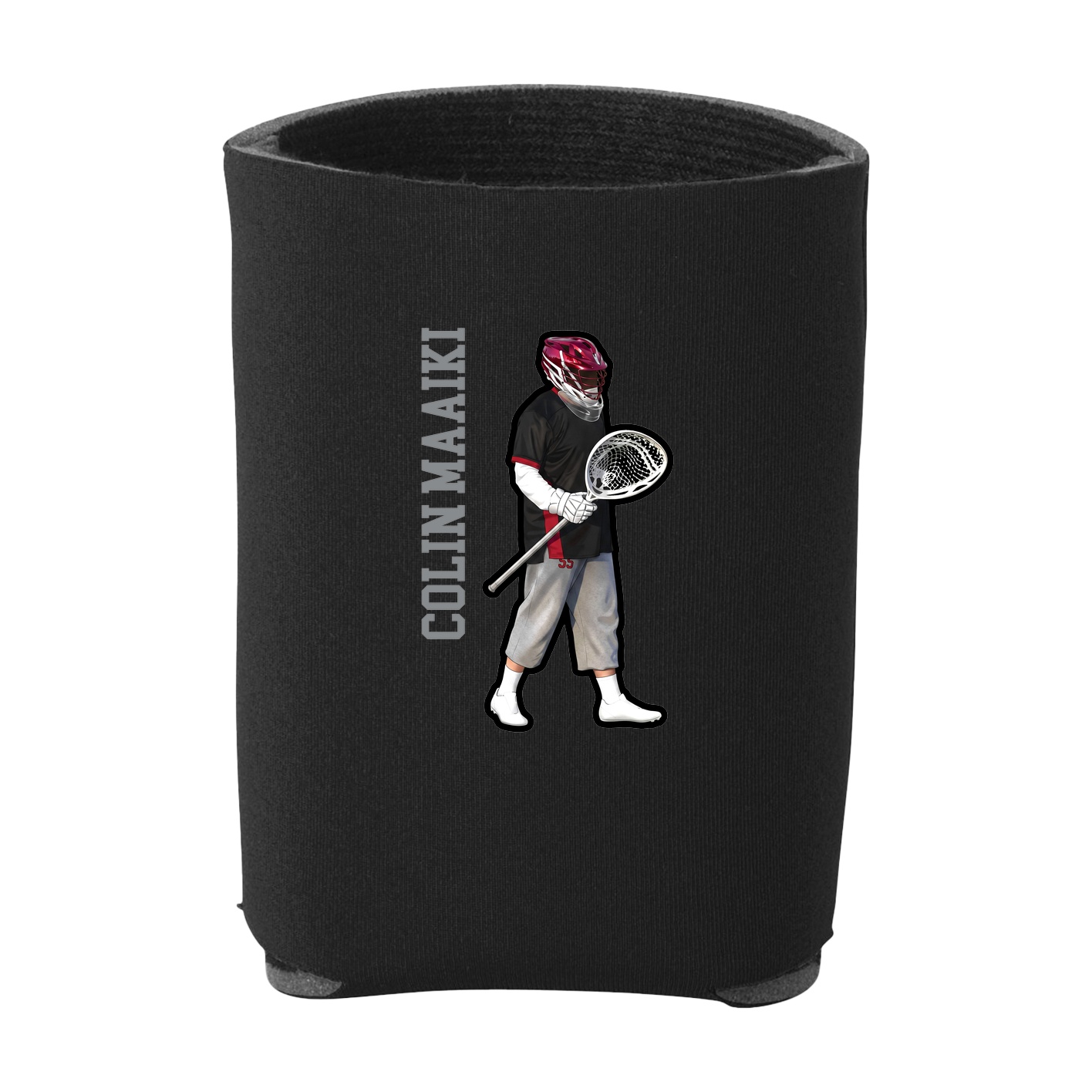 Can Holder — Name Vertical in Black