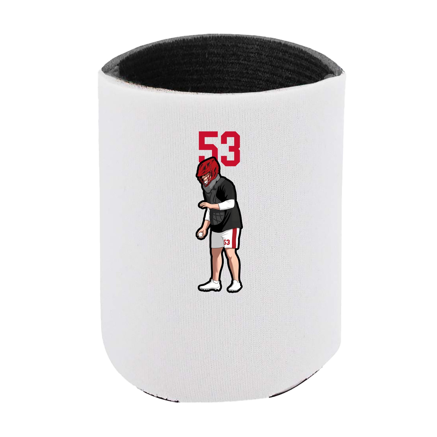 Can Holder — Number Top in White
