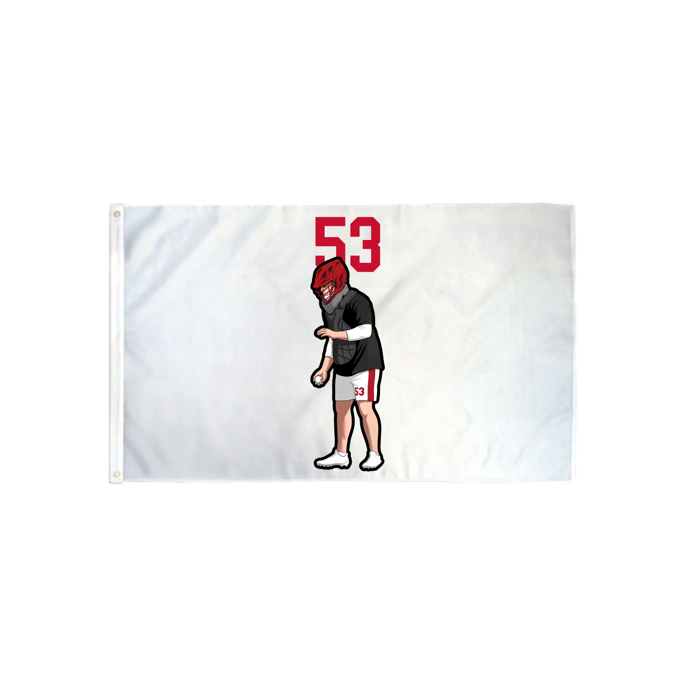 3x5 Flag — Number Top in Classic