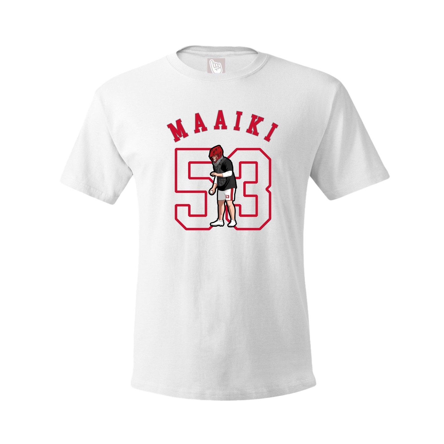 Youth Tee — Shirsey Arch in White