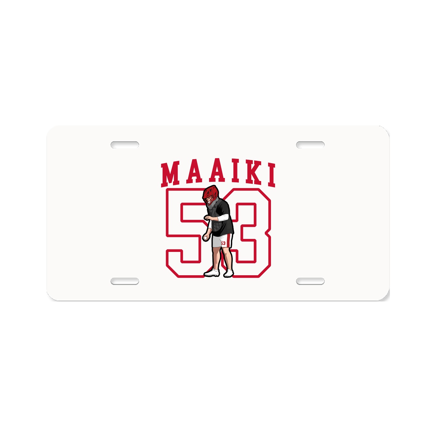 Aluminum License Plate