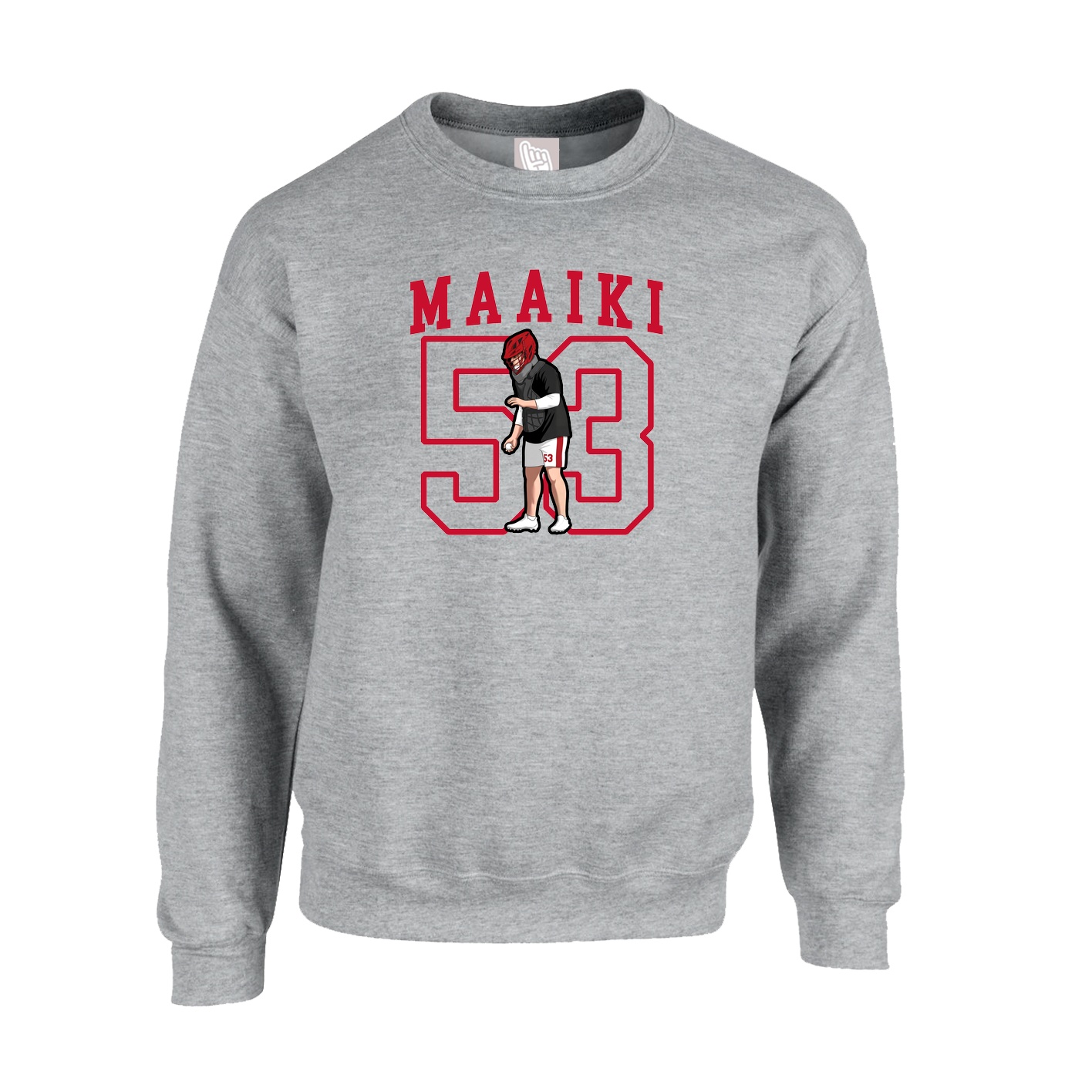 Fleece Crew — Shirsey in Grey