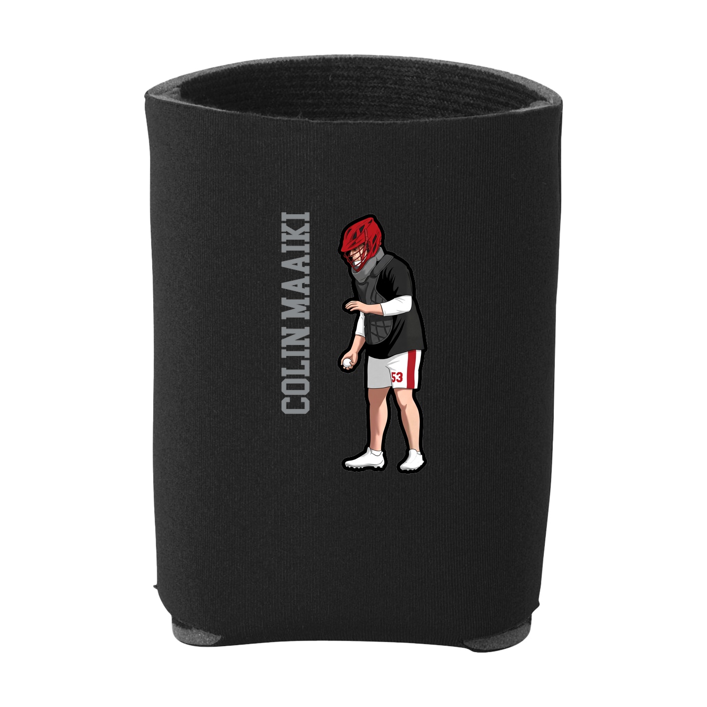 Can Holder — Name Vertical in Black