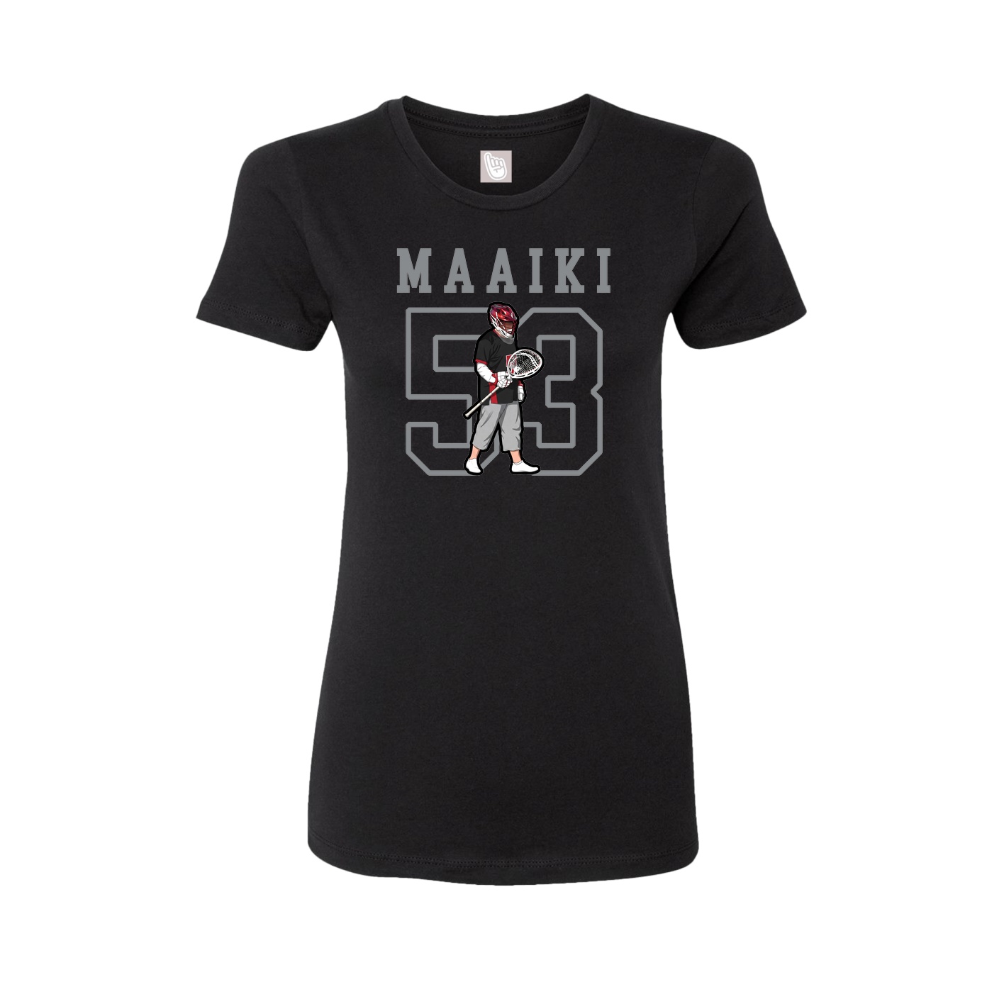 Fitted Women's Tee — Shirsey in Black