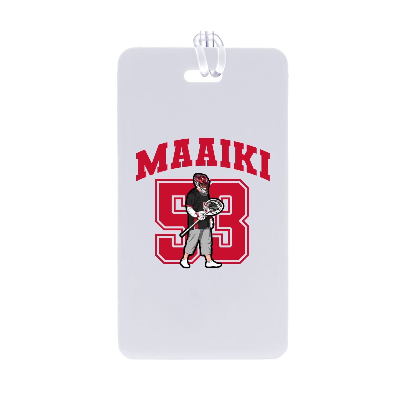 Bag Tag — Number in Classic