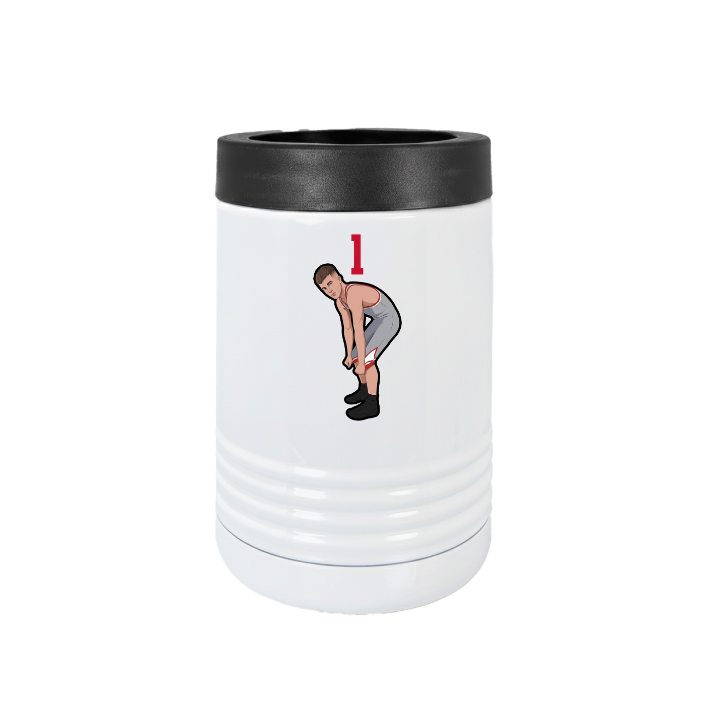 Beverage Holder — Number Top in White