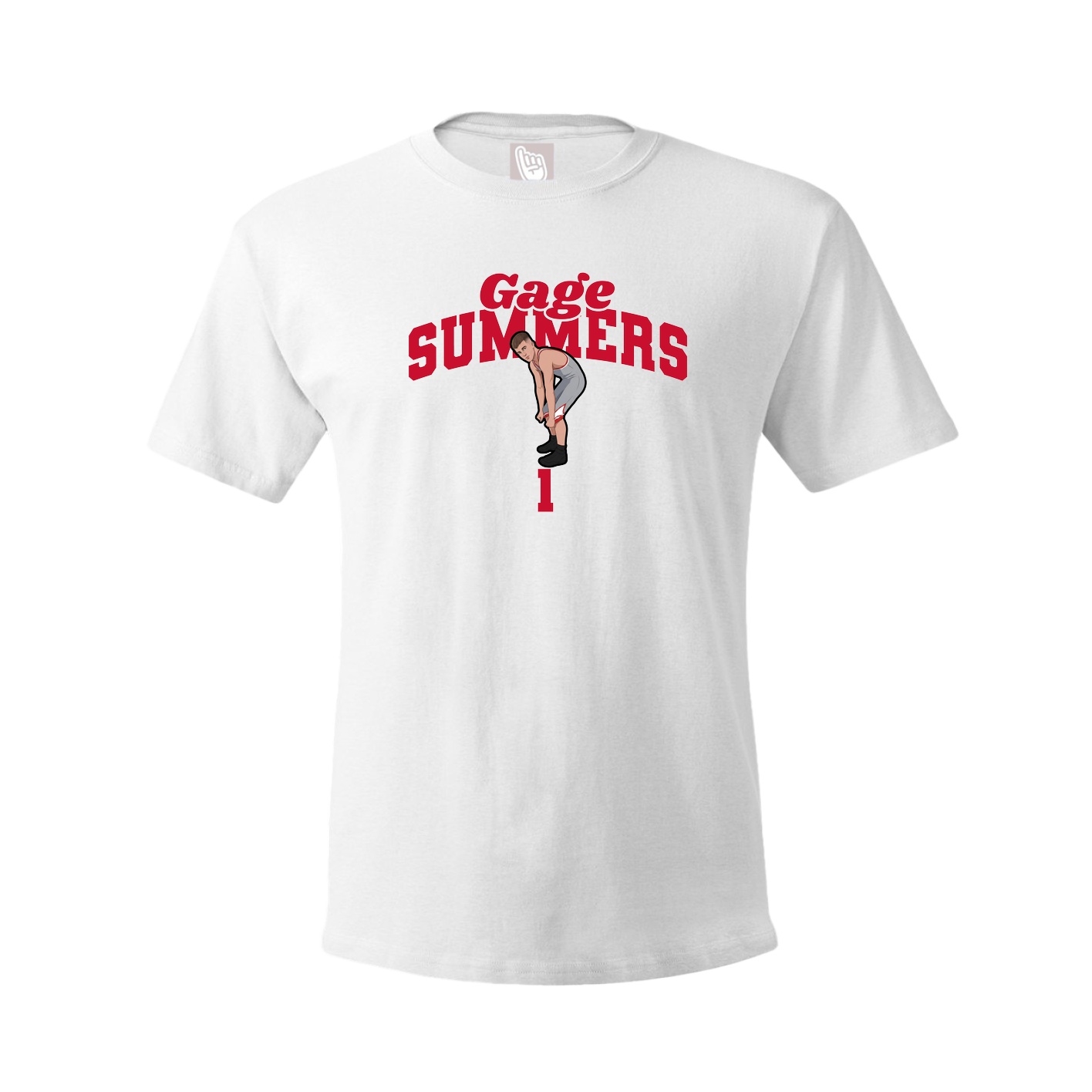 Tee — Signature Arch in White