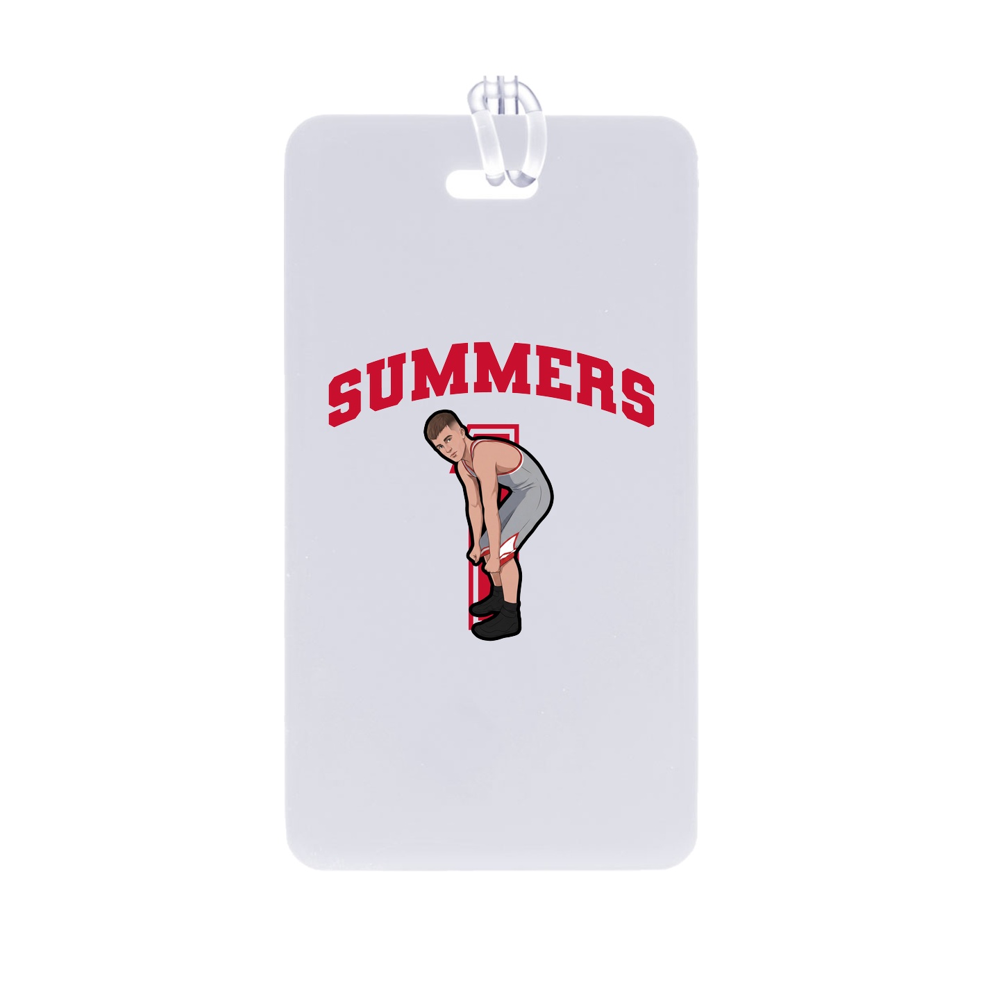 Bag Tag — Number in Classic