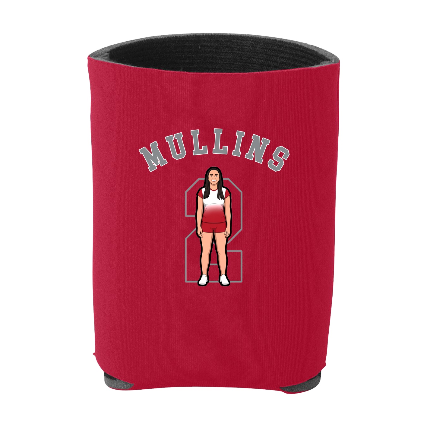 Can Holder — Shirsey Arch in Red