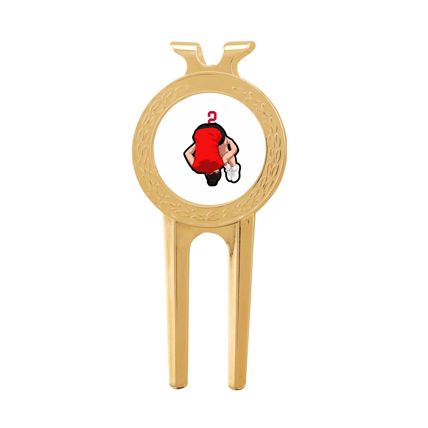 Divot Tool with Ball Marker — Number Top in Classic