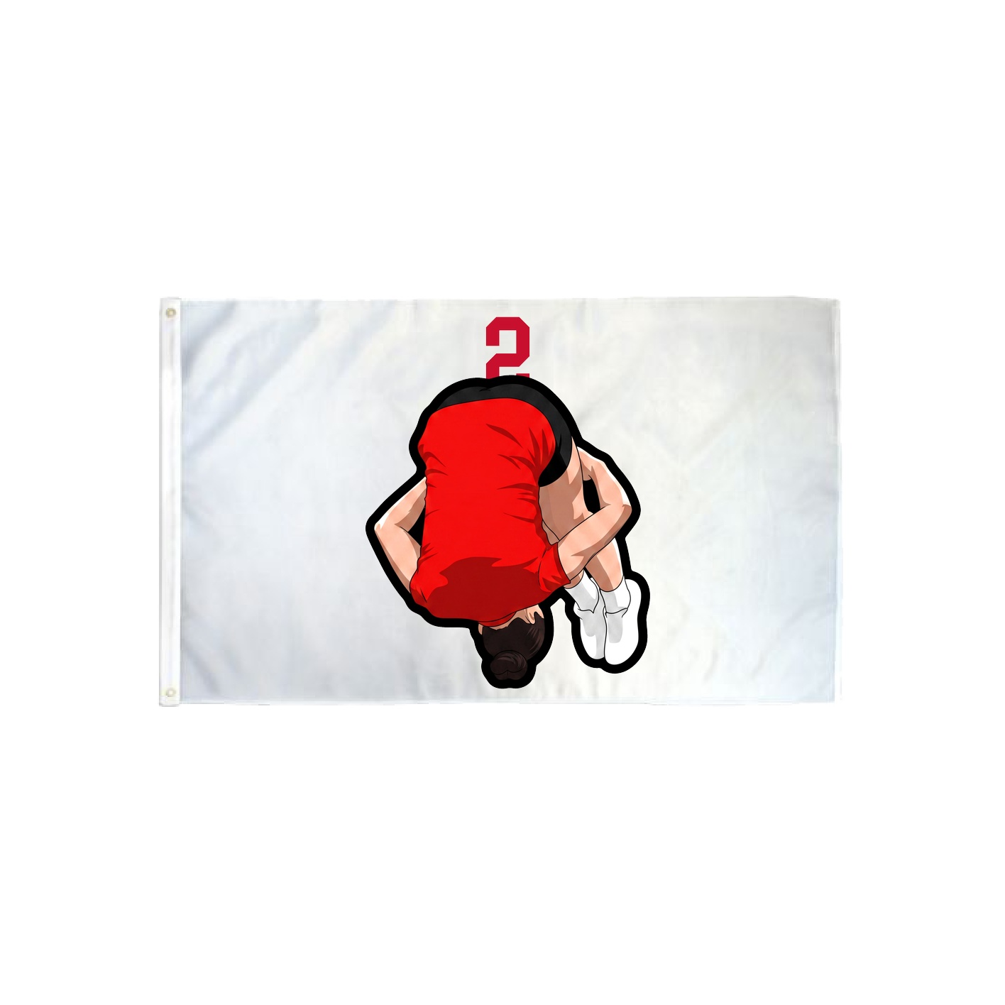 3x5 Flag — Number Top in Classic