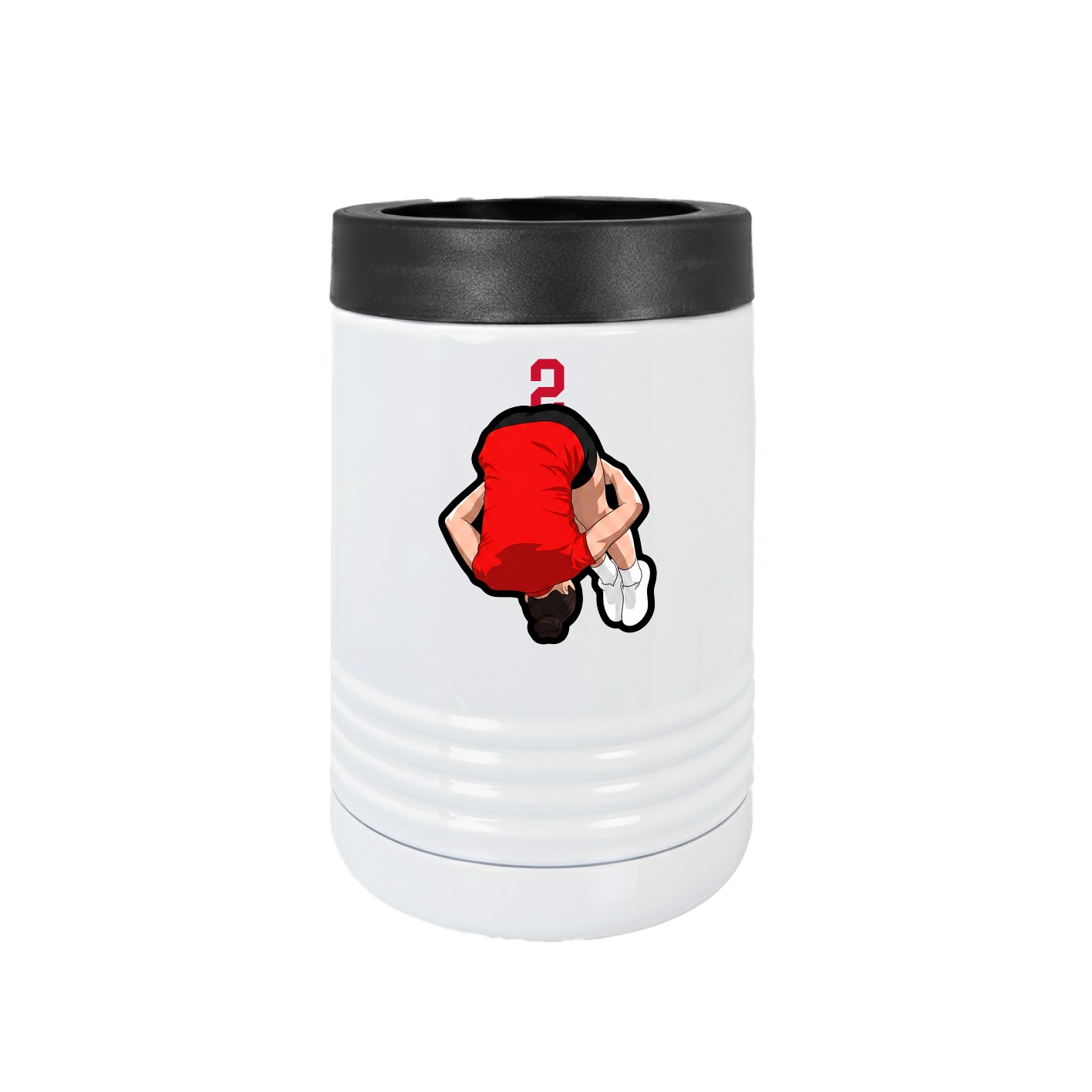 Beverage Holder — Number Top in White