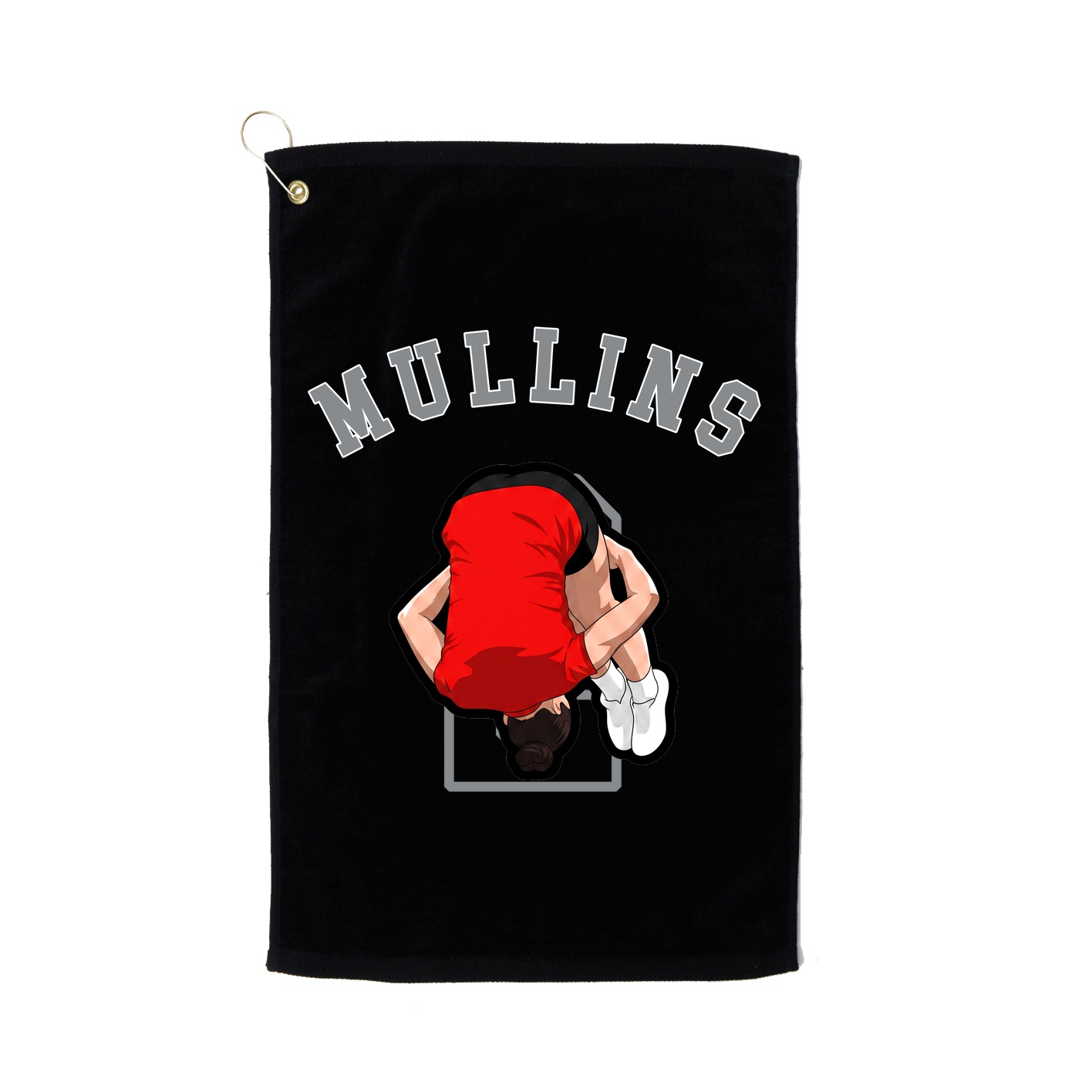 Golf Towel — Shirsey Arch in Black