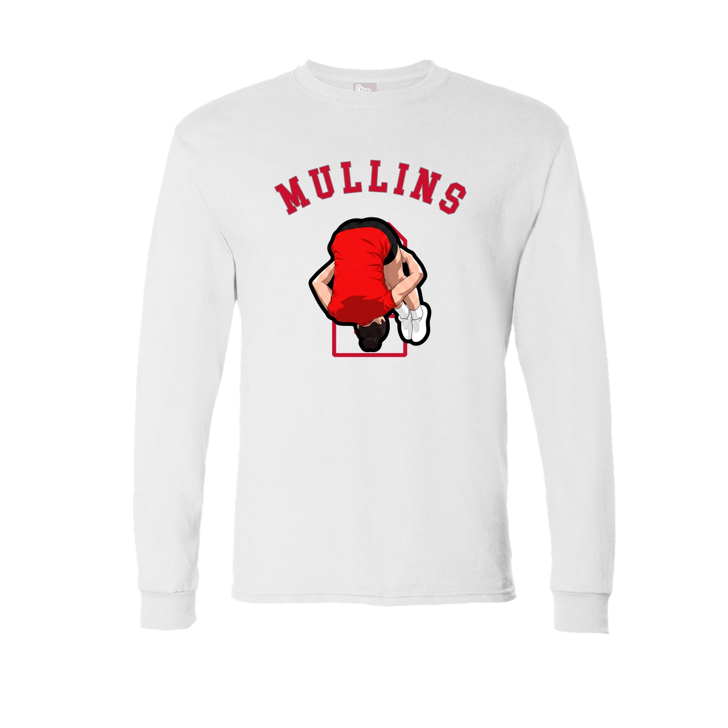 Long Sleeve Tee — Shirsey Arch in White