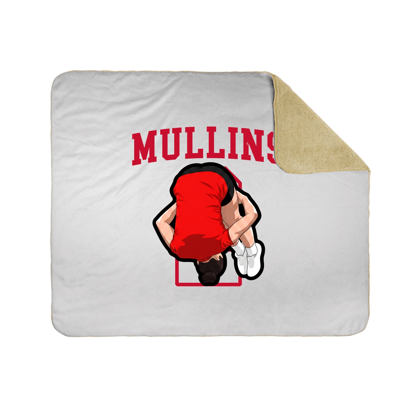 50x60 Sherpa Lined Throw Blanket