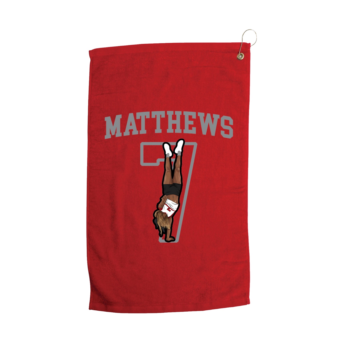 Golf Towel — Shirsey in Red