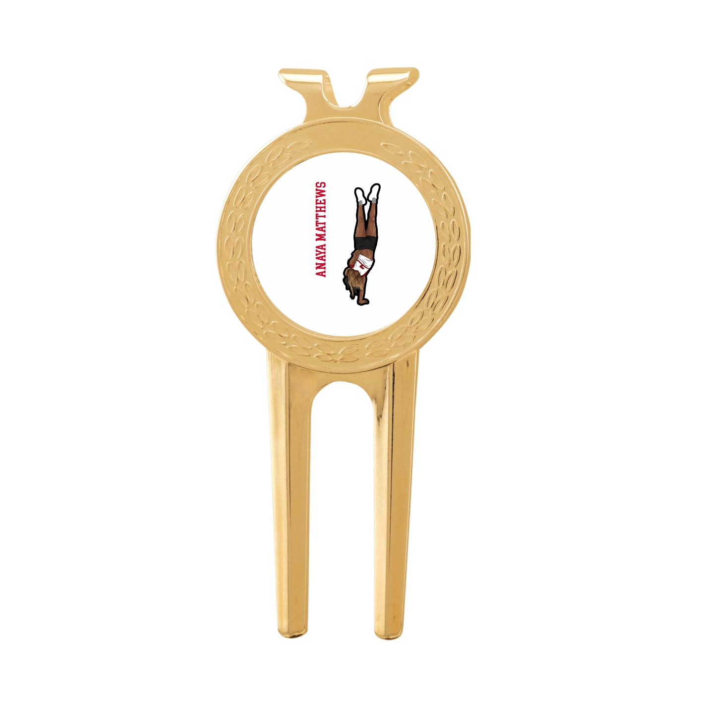 Divot Tool with Ball Marker — Name Vertical in Classic