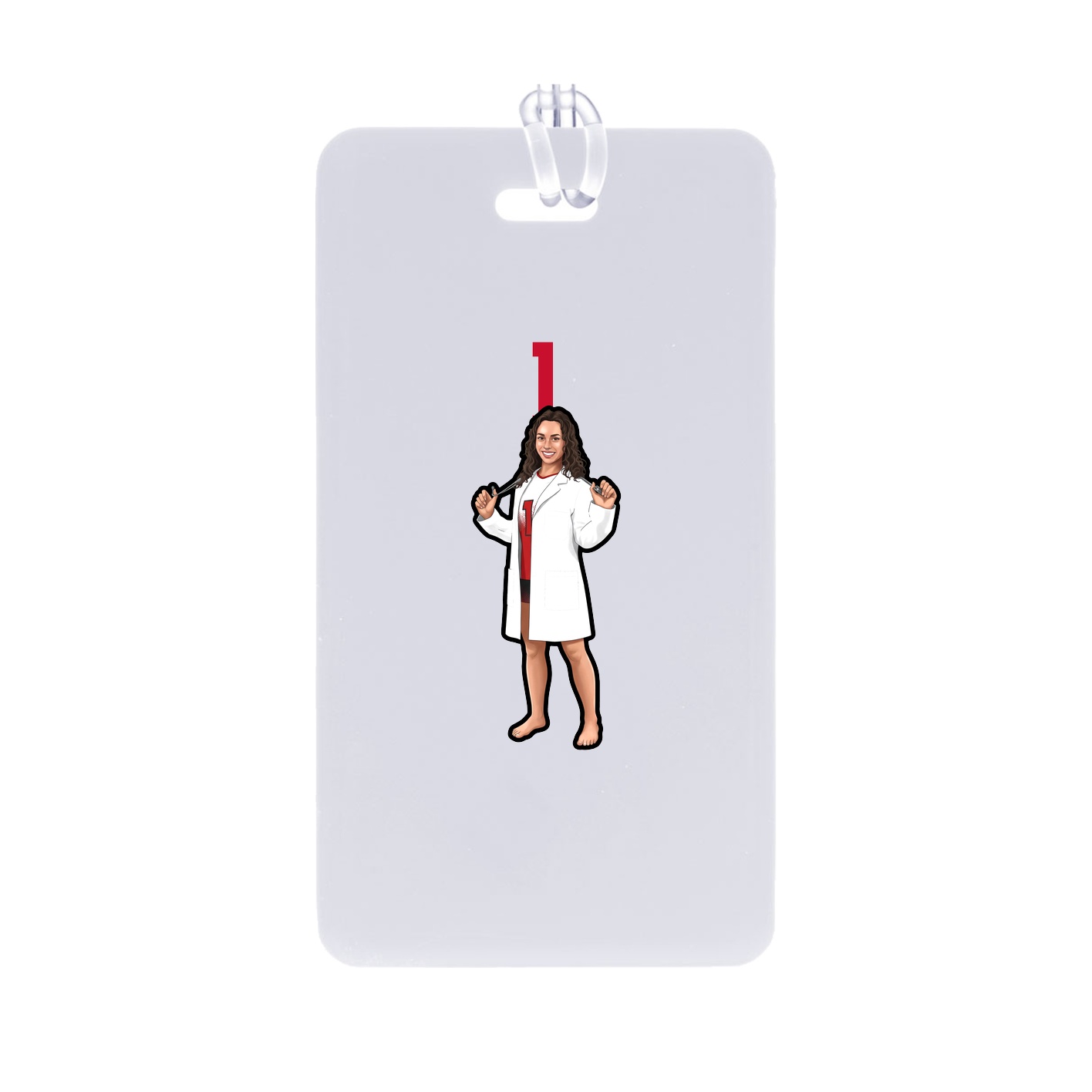 Bag Tag — Number Top in Classic