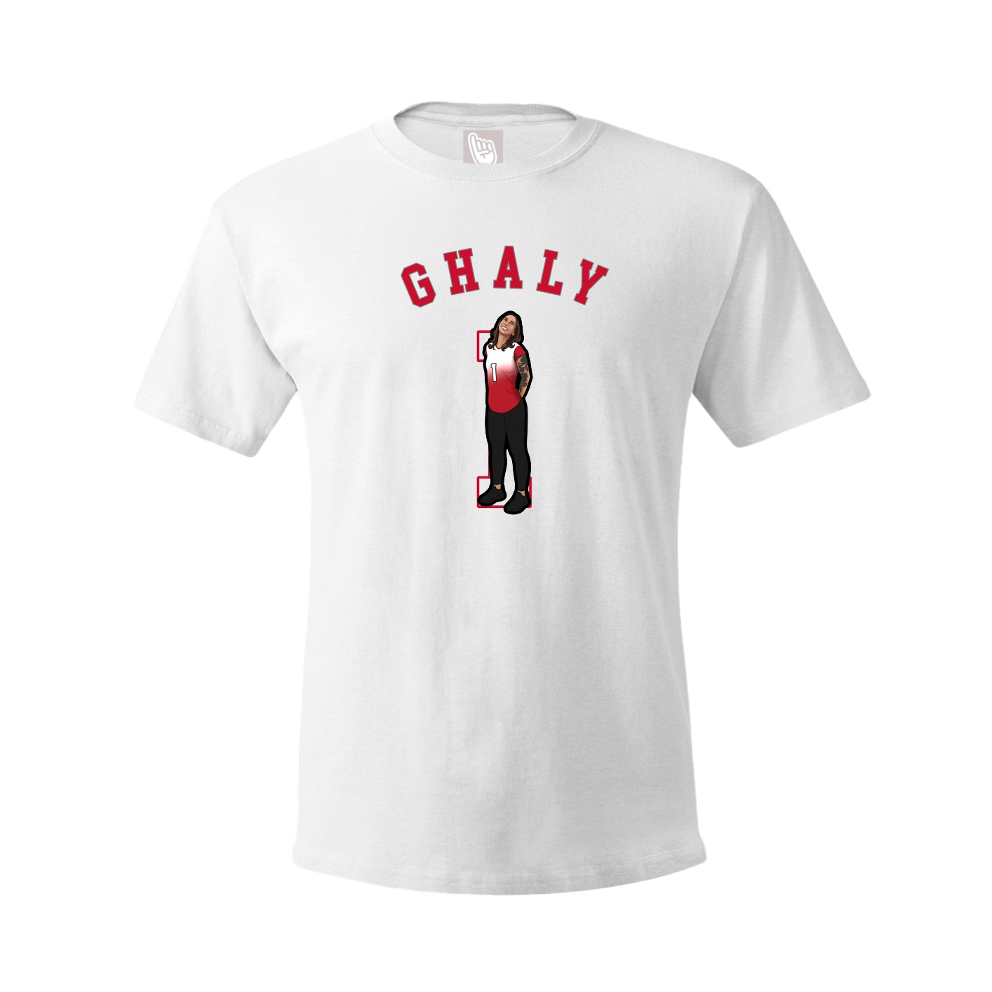 Youth Tee — Shirsey Arch in White
