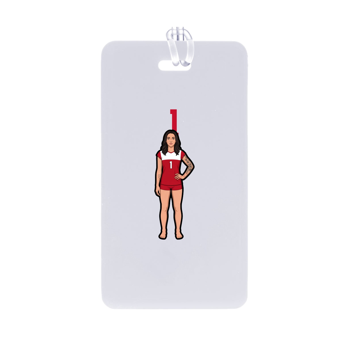 Bag Tag — Number Top in Classic