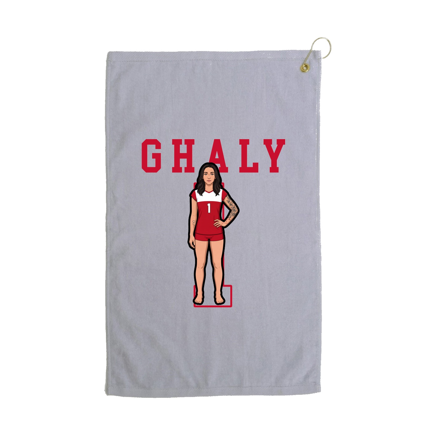 Golf Towel — Shirsey in Grey