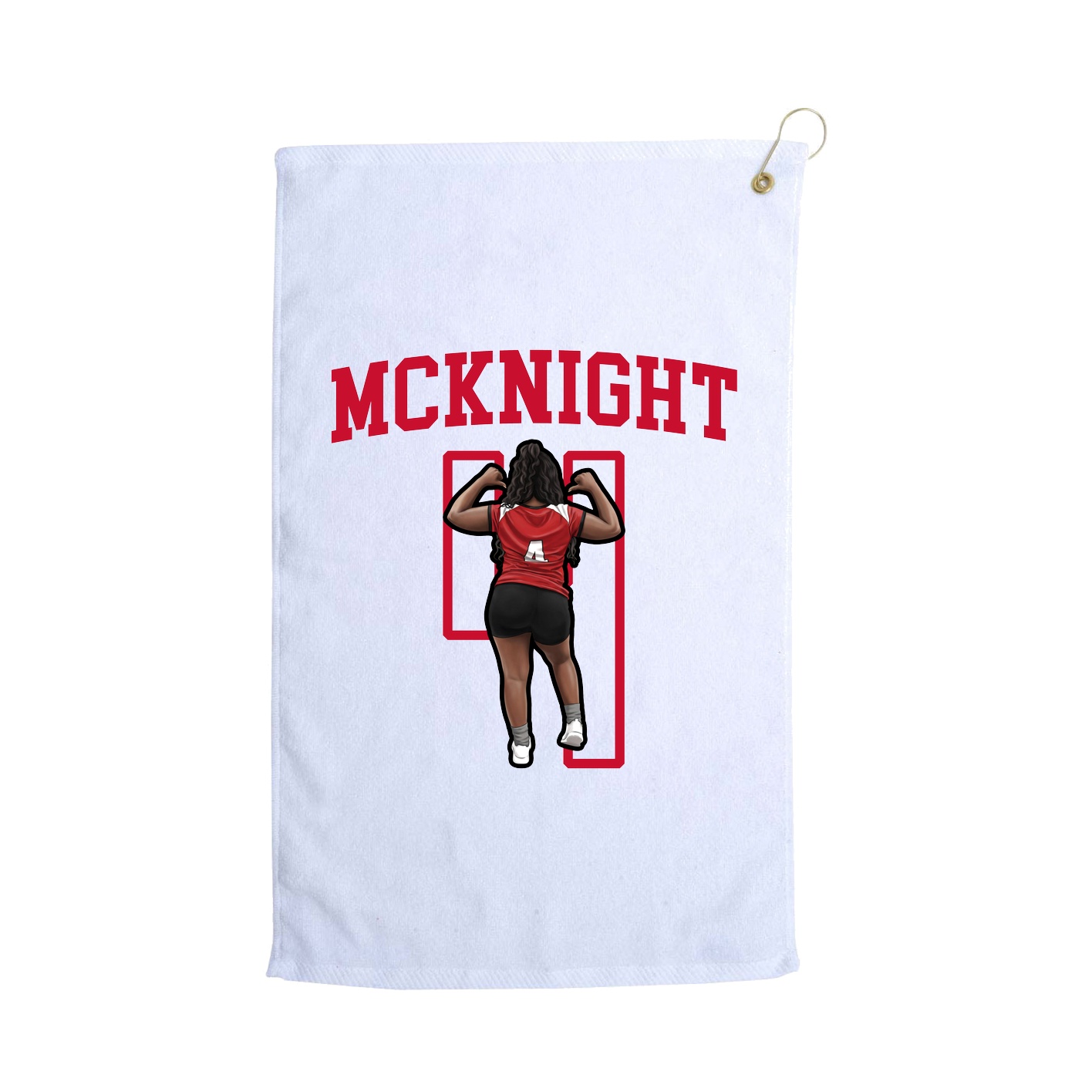 Golf Towel — Shirsey in White