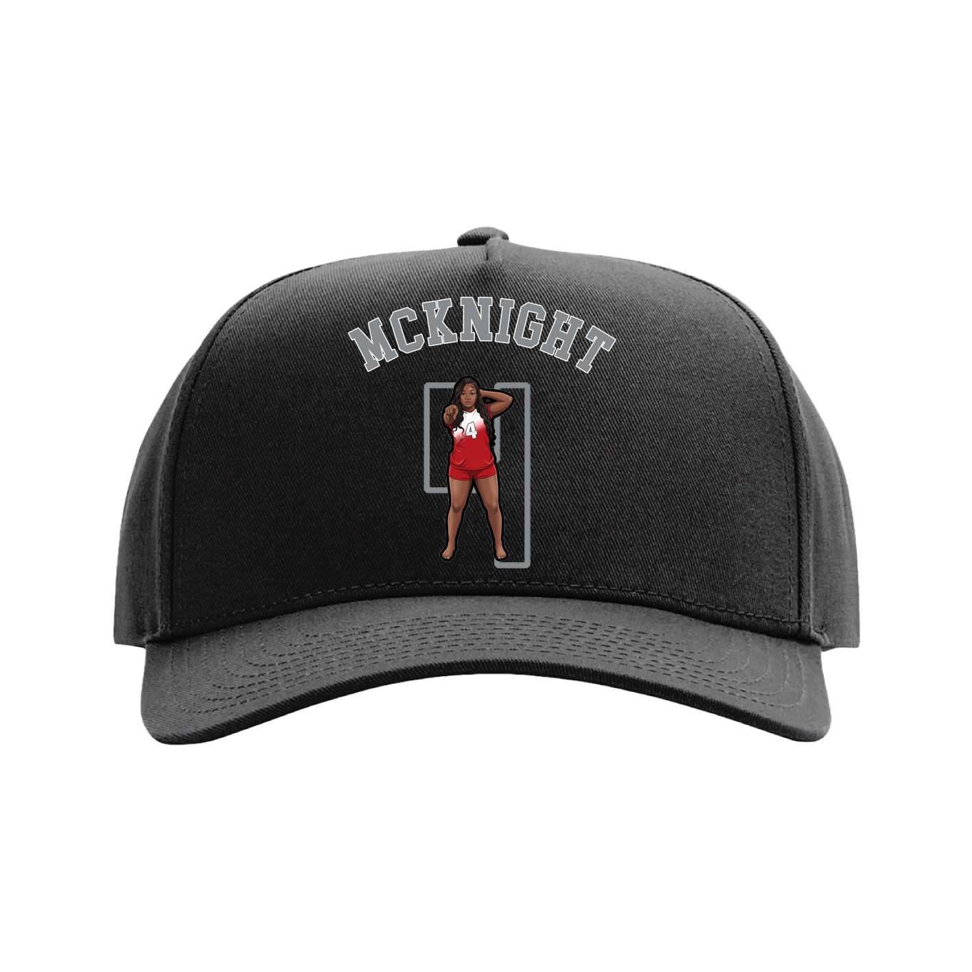 Full Fabric Five-Panel Champ Cap