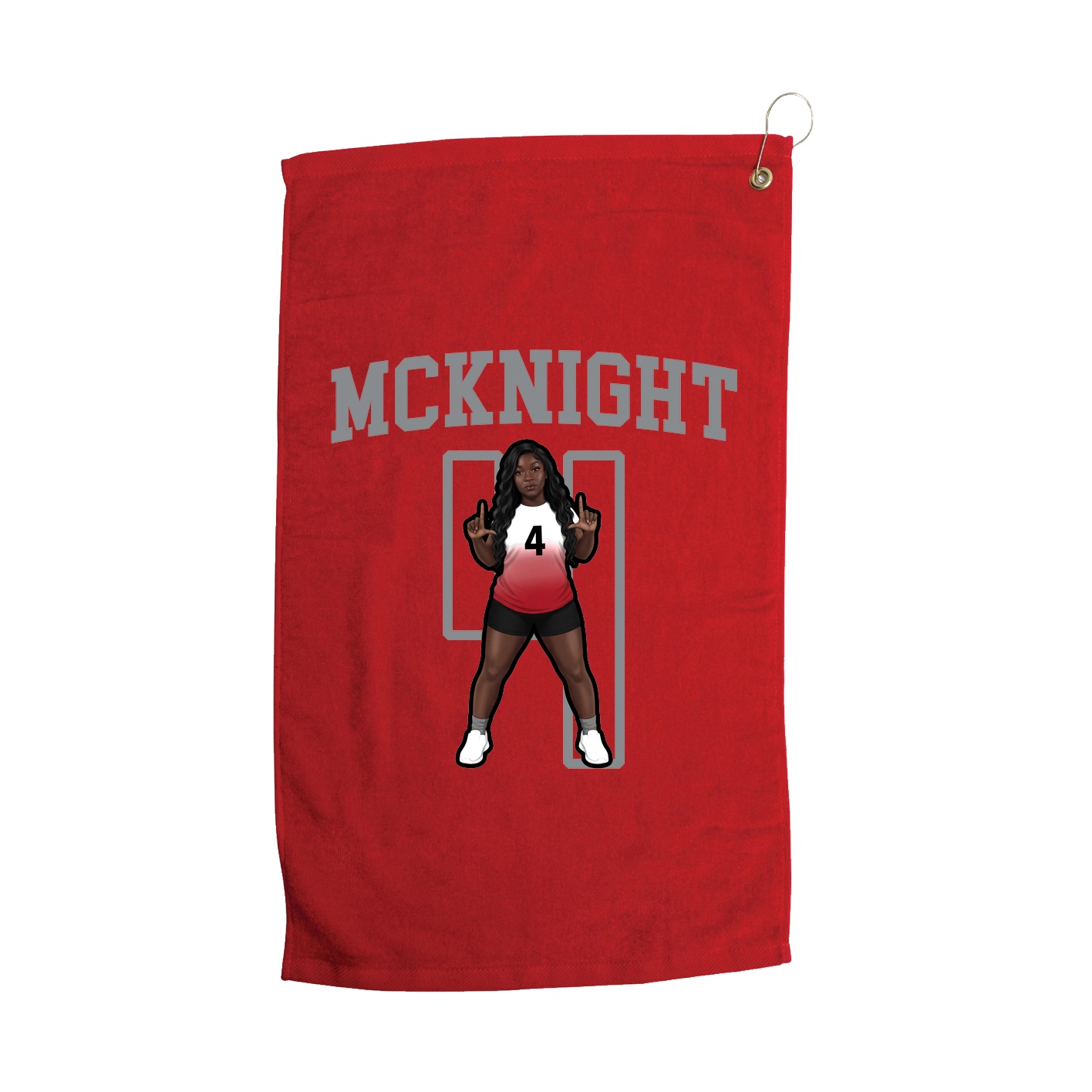 Golf Towel — Shirsey in Red