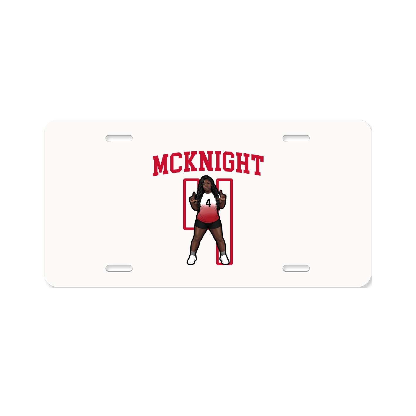 License Plate — Shirsey in Classic