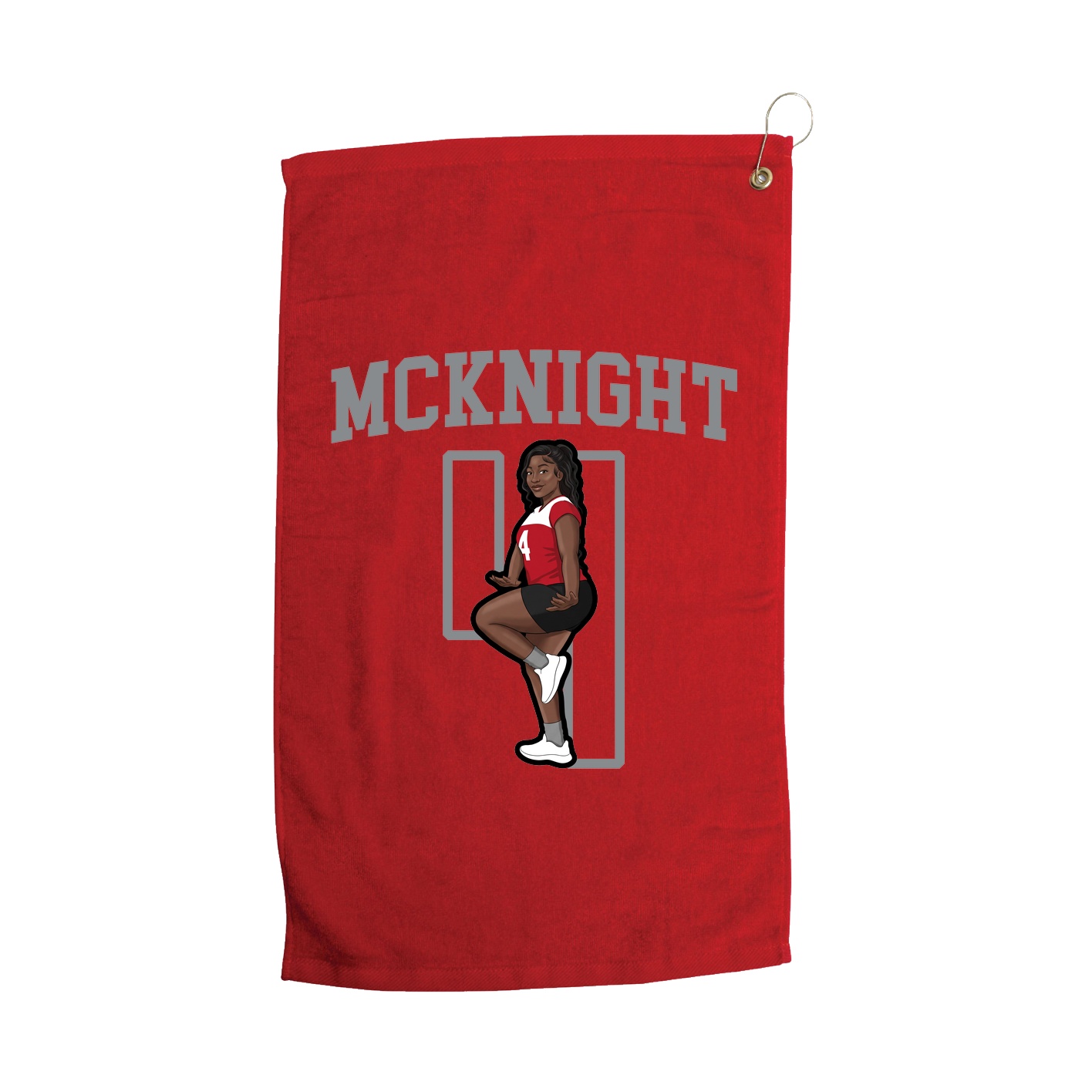 Golf Towel — Shirsey in Red