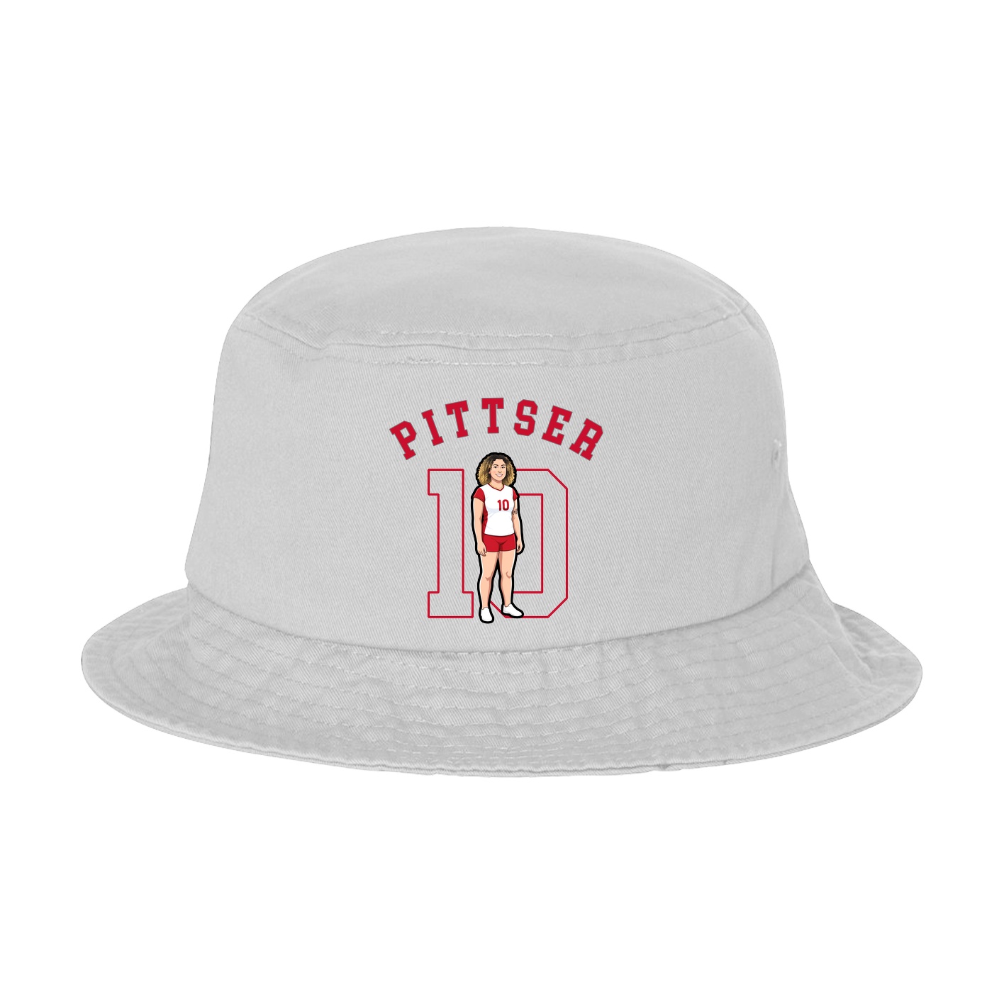 Bucket Cap — Shirsey Arch in White