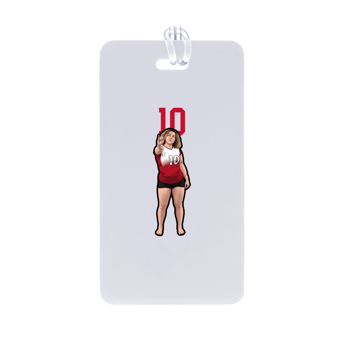 Bag Tag — Number Top in Classic