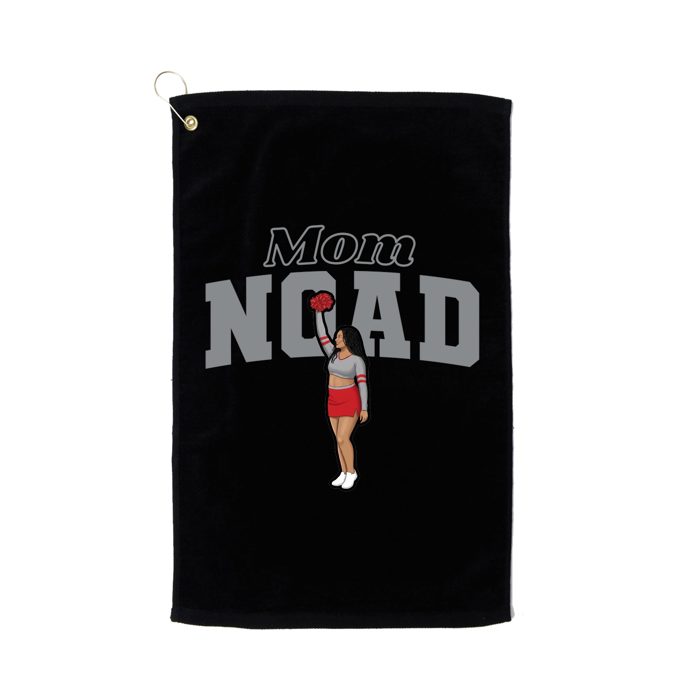 Golf Towel — Mothers Day Block in Black