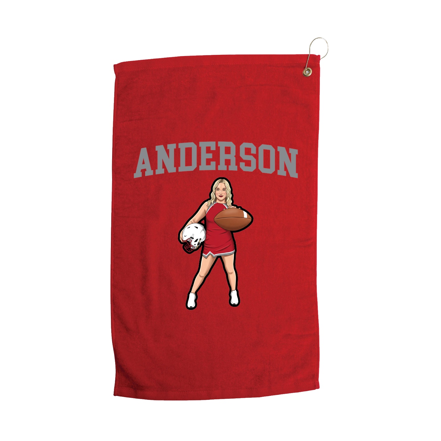 Golf Towel — Shirsey in Red