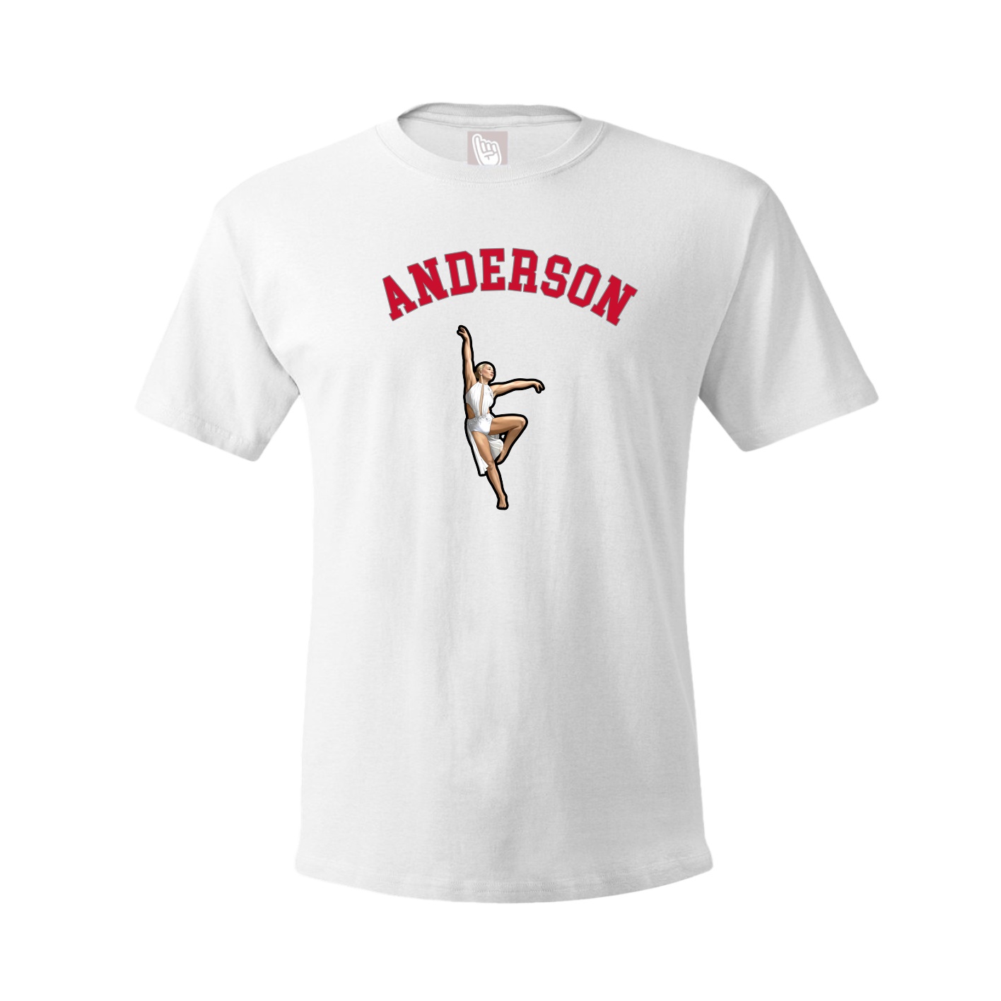 Tee — Shirsey Arch in White