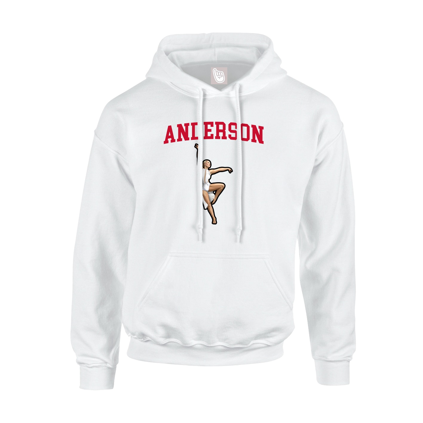 Youth Hoodie — Shirsey in White