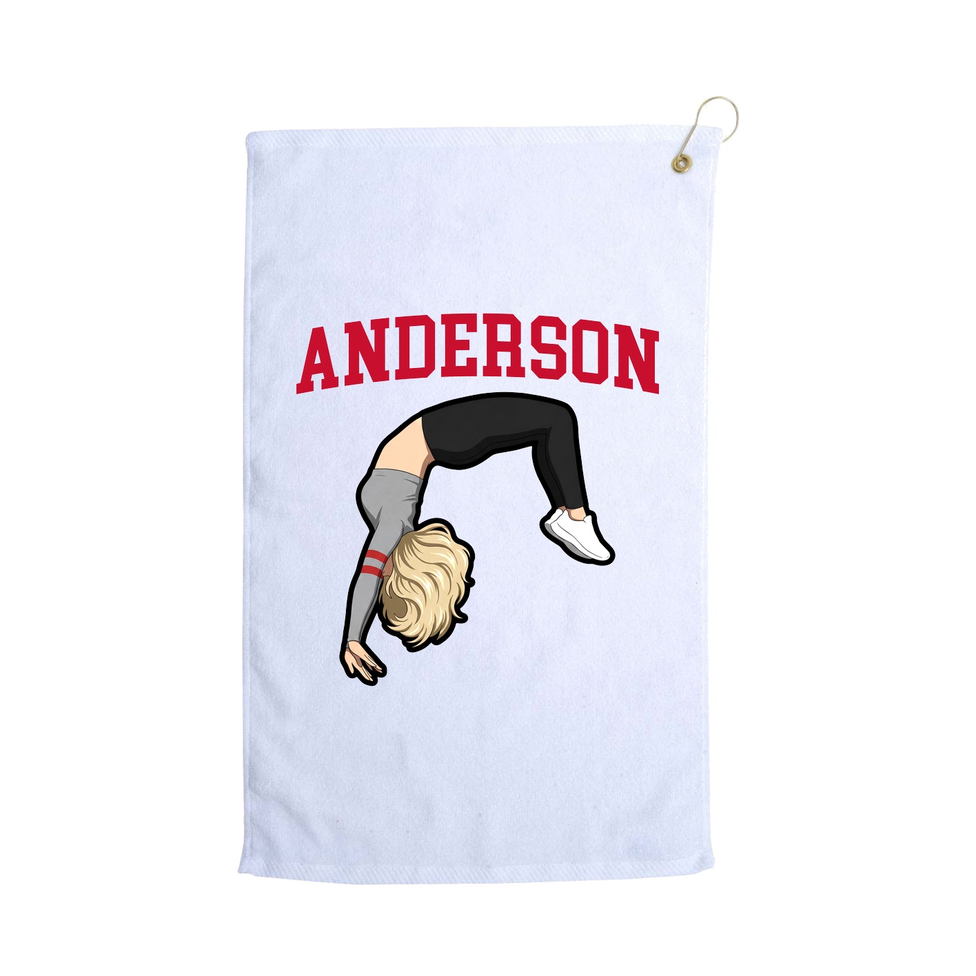 Golf Towel — Shirsey in White