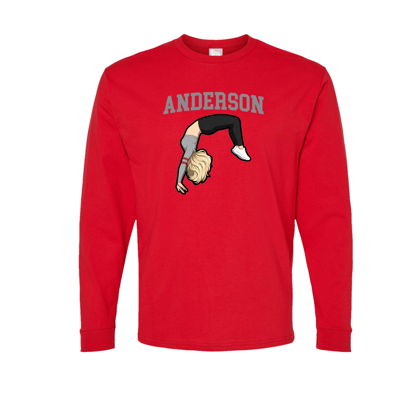 Long Sleeve Tee — Shirsey in Red