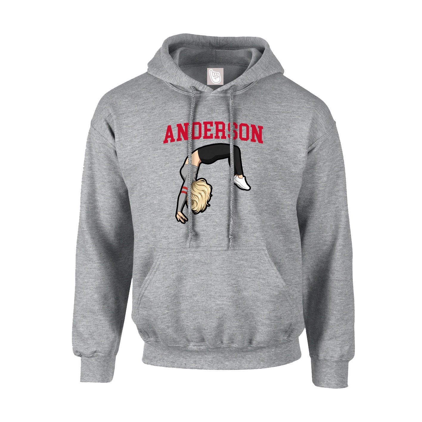Hoodie — Shirsey in Grey