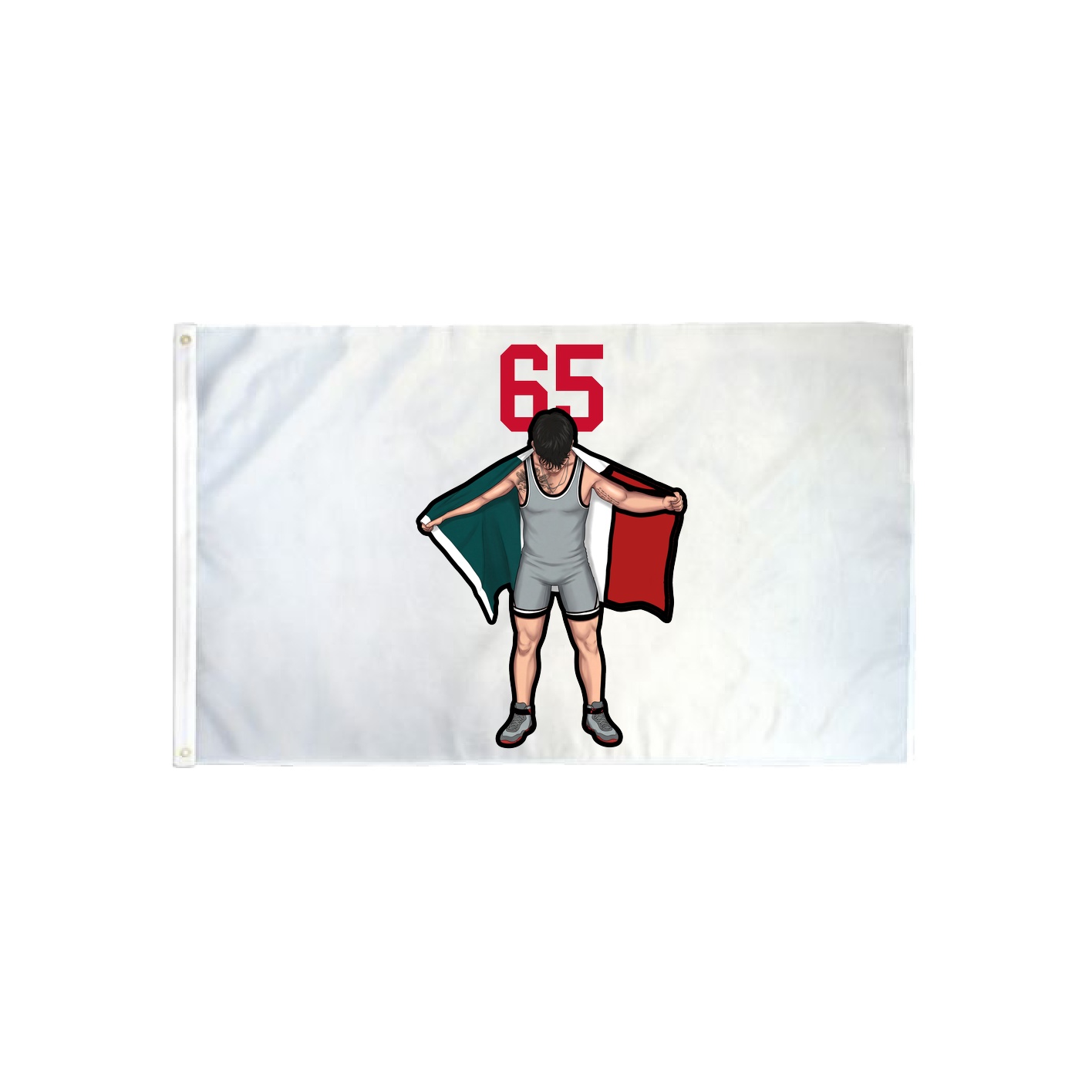 3x5 Flag — Number Top in Classic