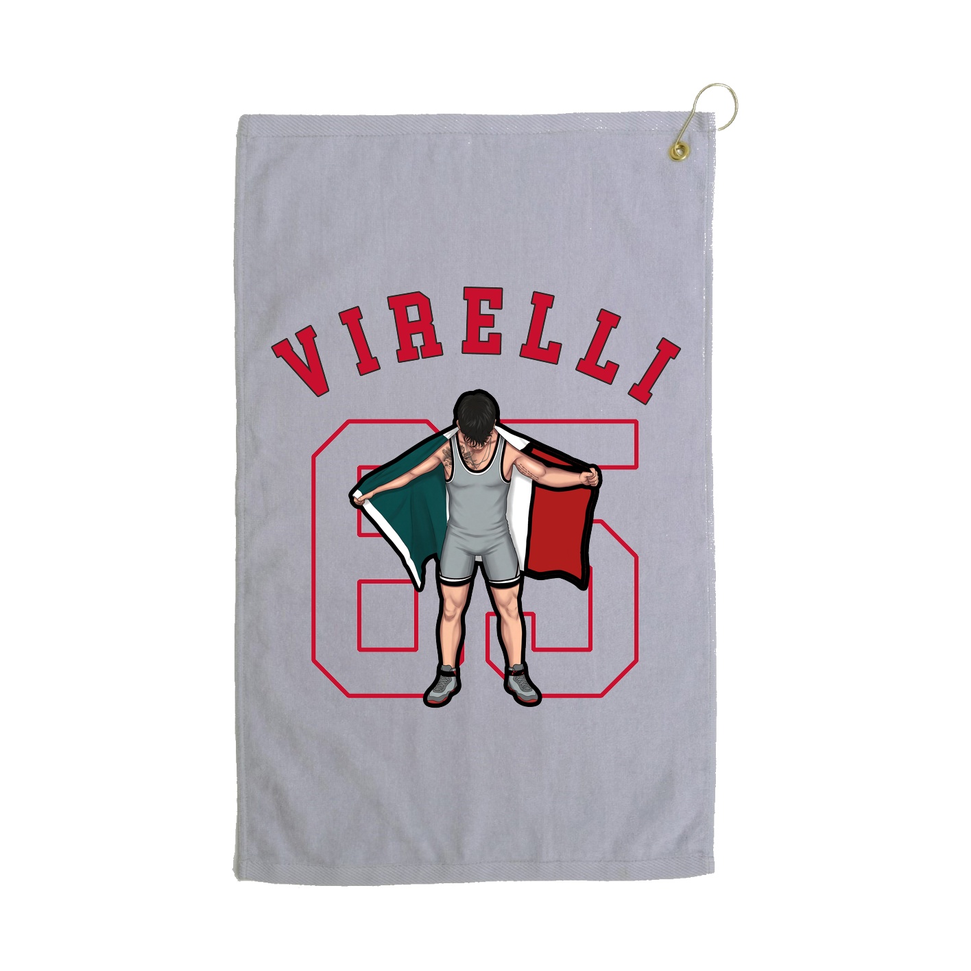 Golf Towel — Shirsey Arch in Grey