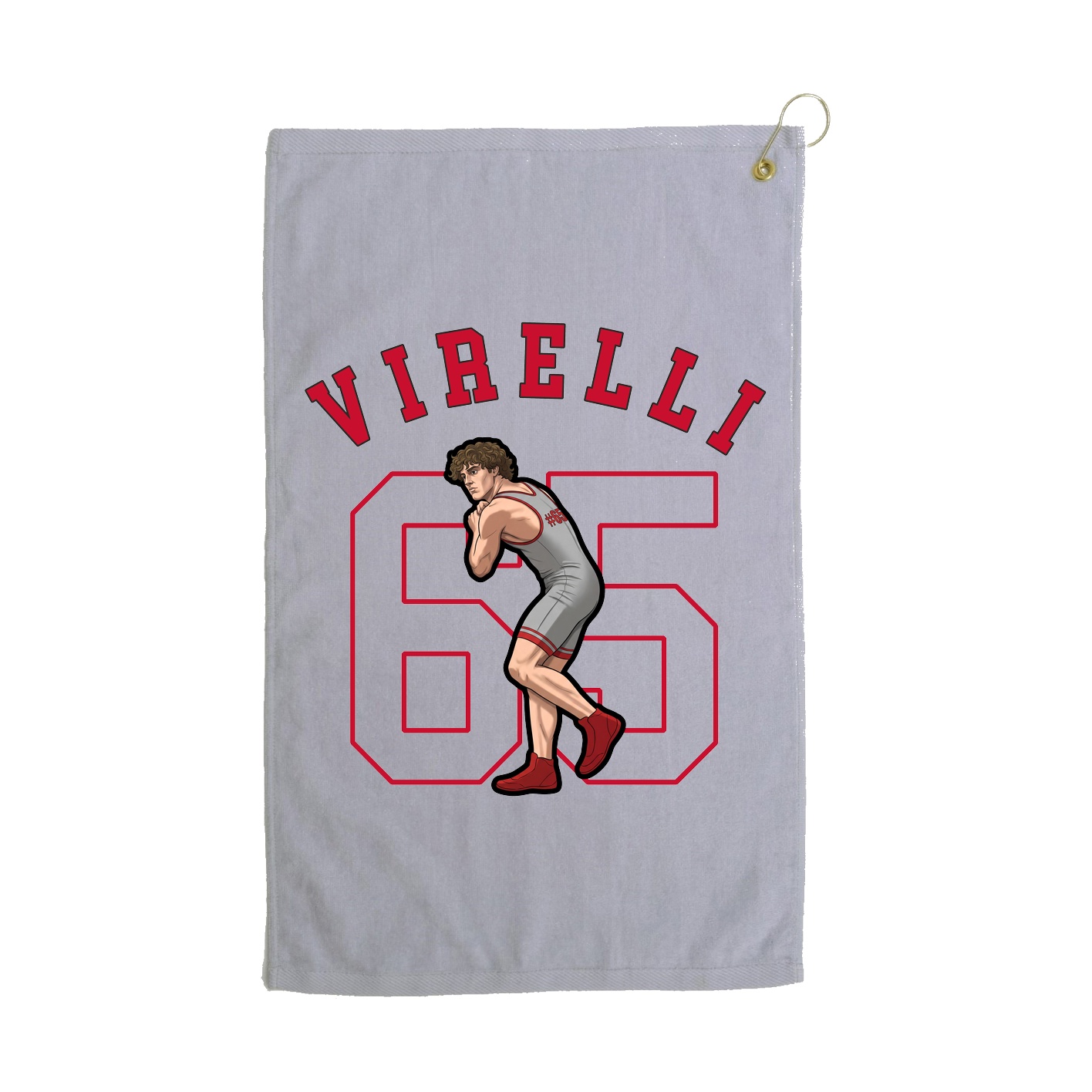 Golf Towel — Shirsey Arch in Grey